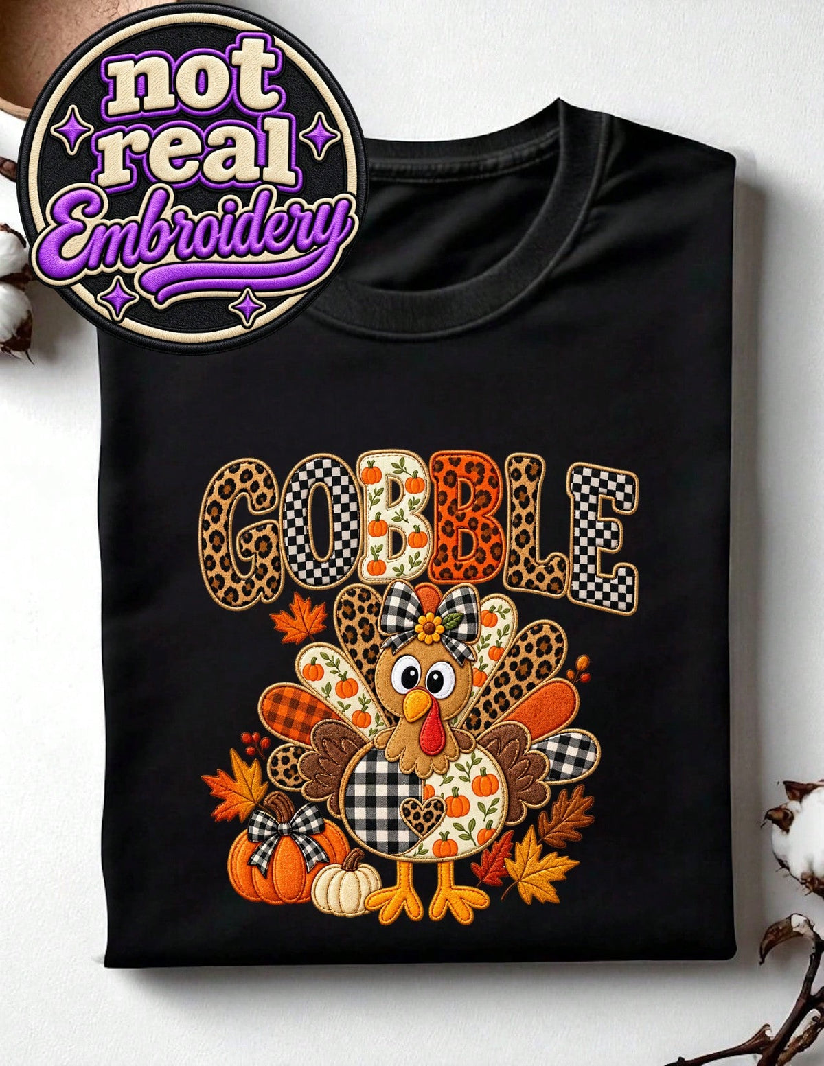 Thanksgiving Turkey (Graphic Print) T-Shirt