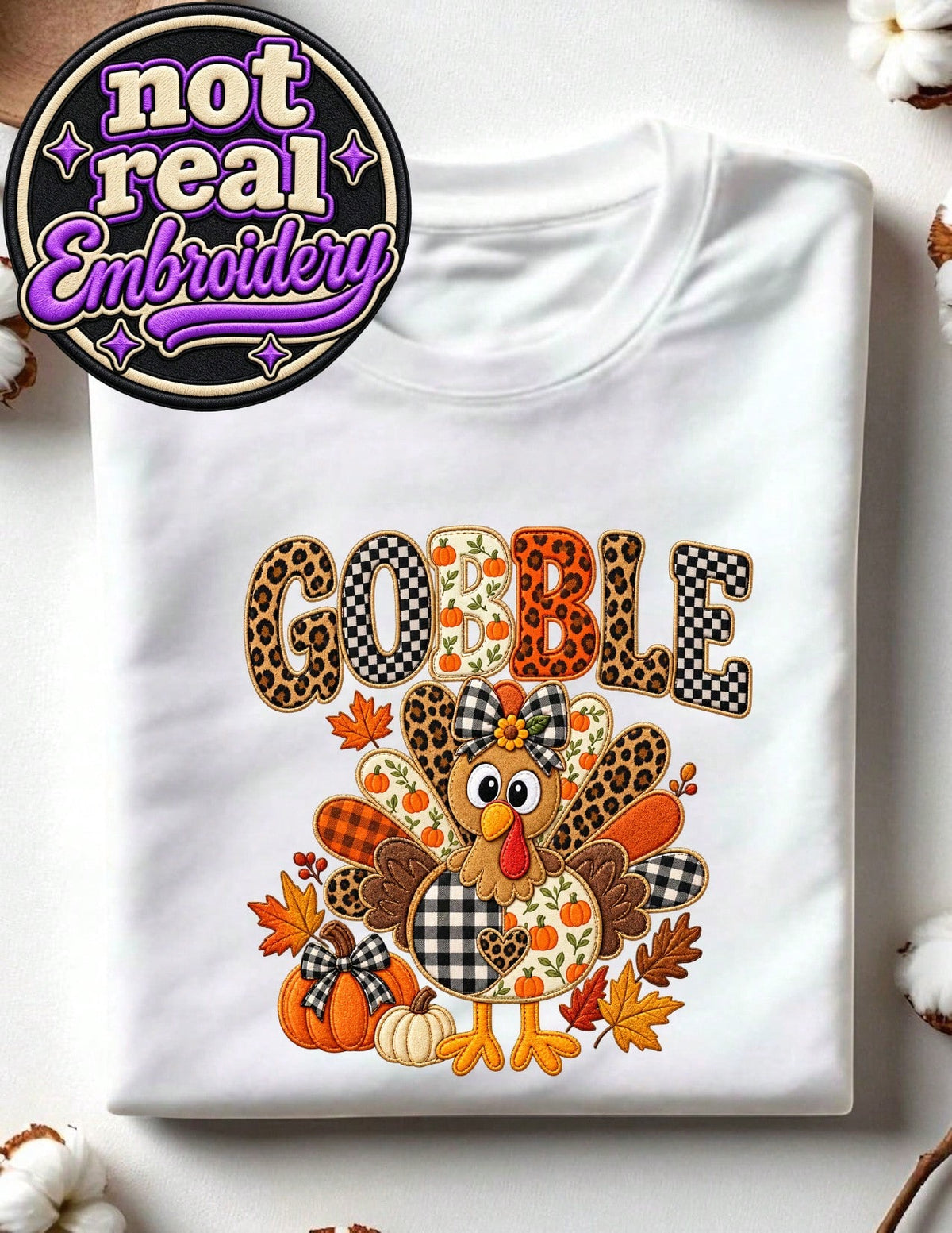 Thanksgiving Turkey (Graphic Print) T-Shirt