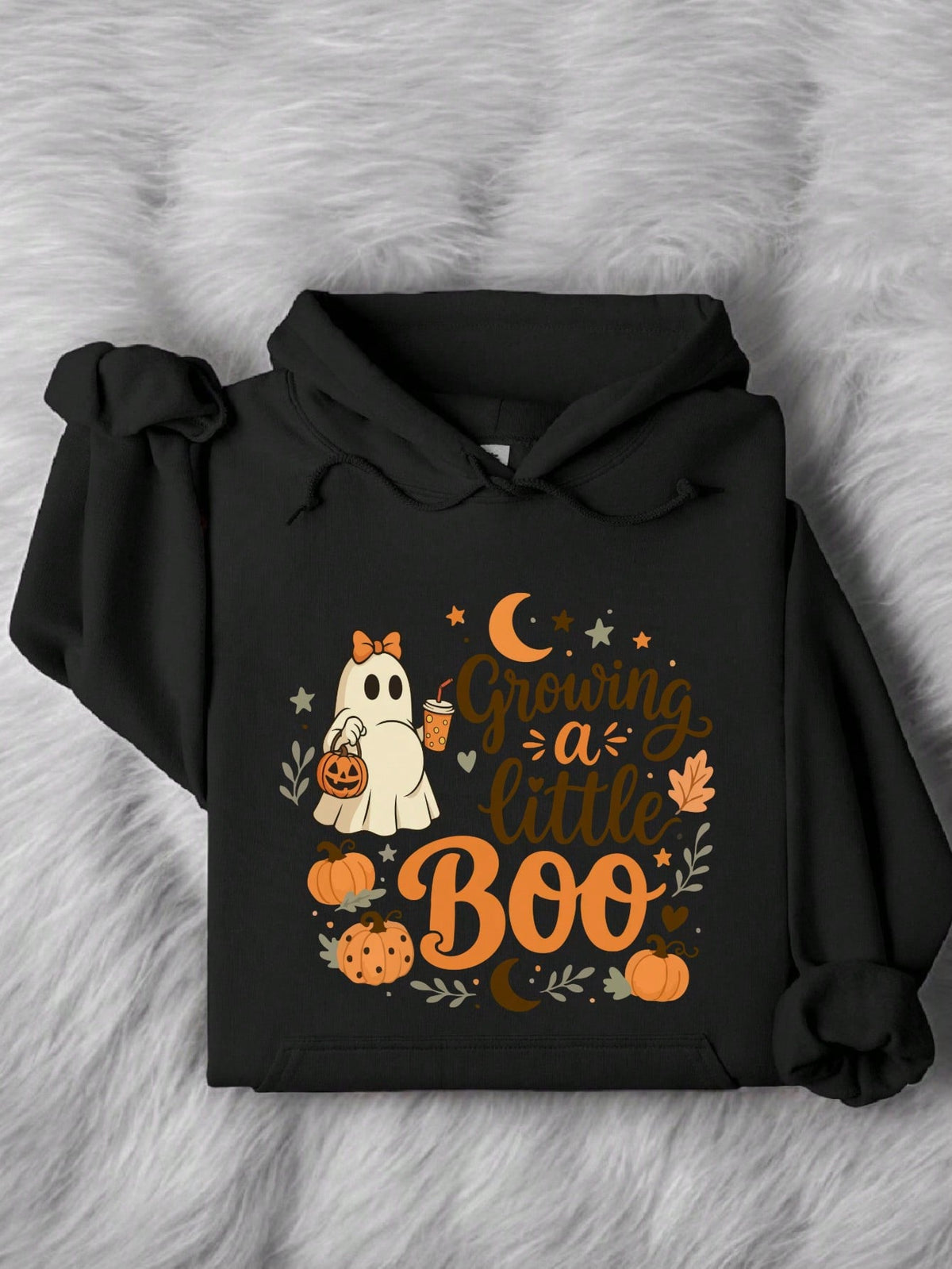Growing A Little Boo Hoodie