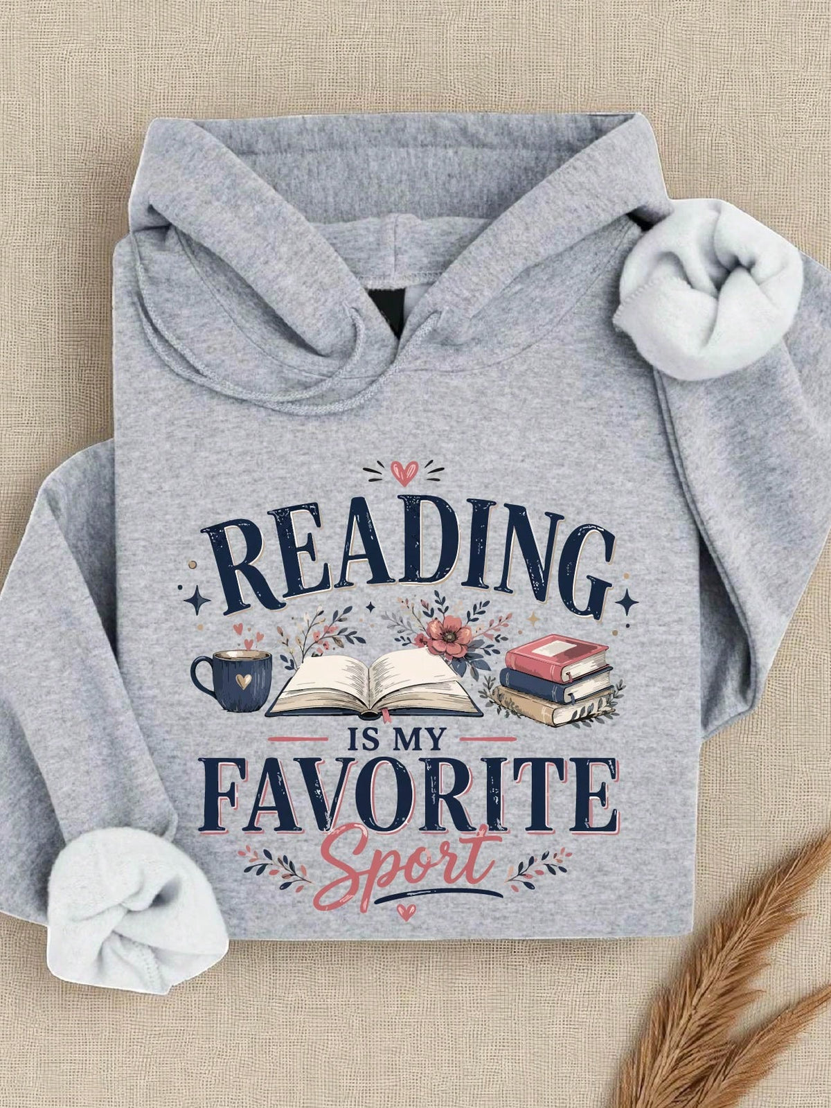 Reading Is My Favorite Sport Hoodie