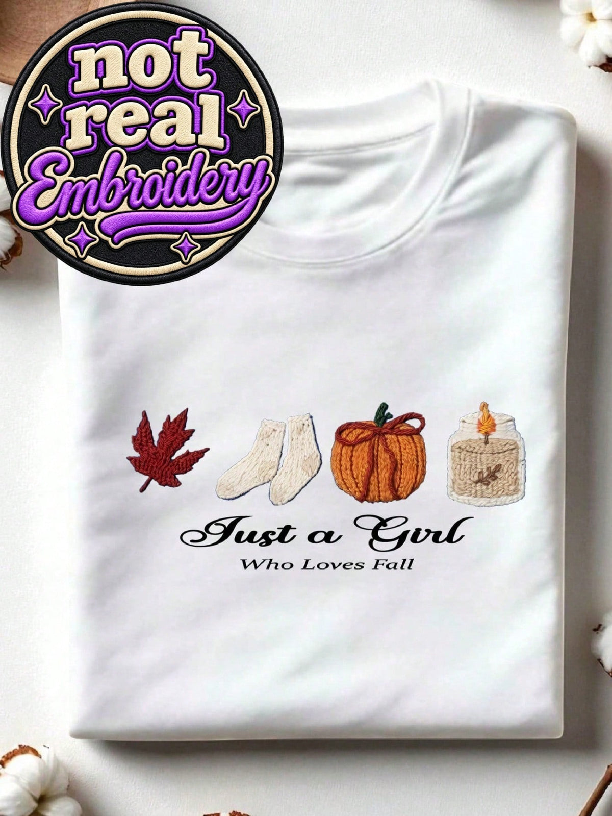 Just A Girl Who Loves Fall T-Shirt