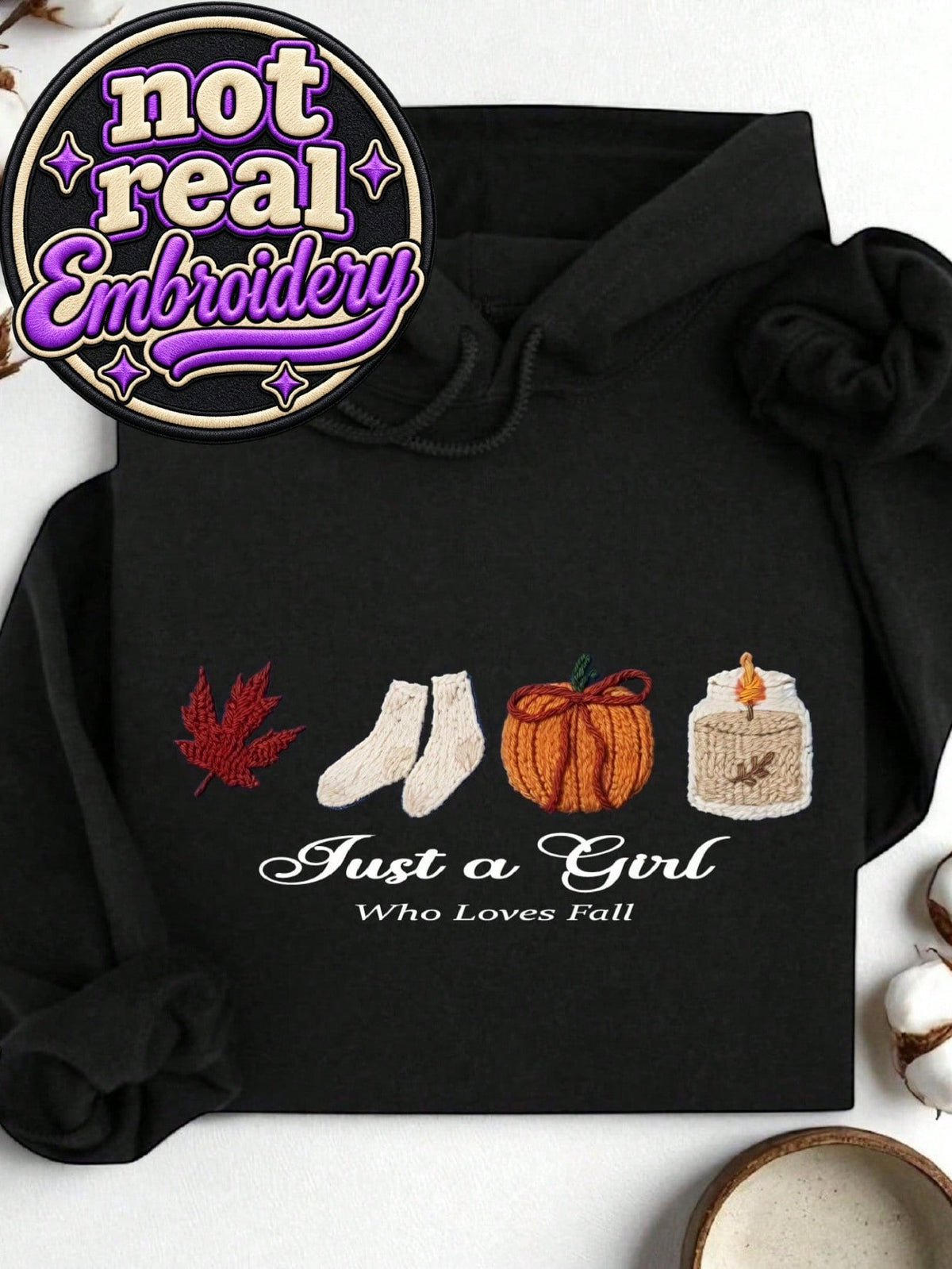 Just A Girl Who Loves Fall Hoodie