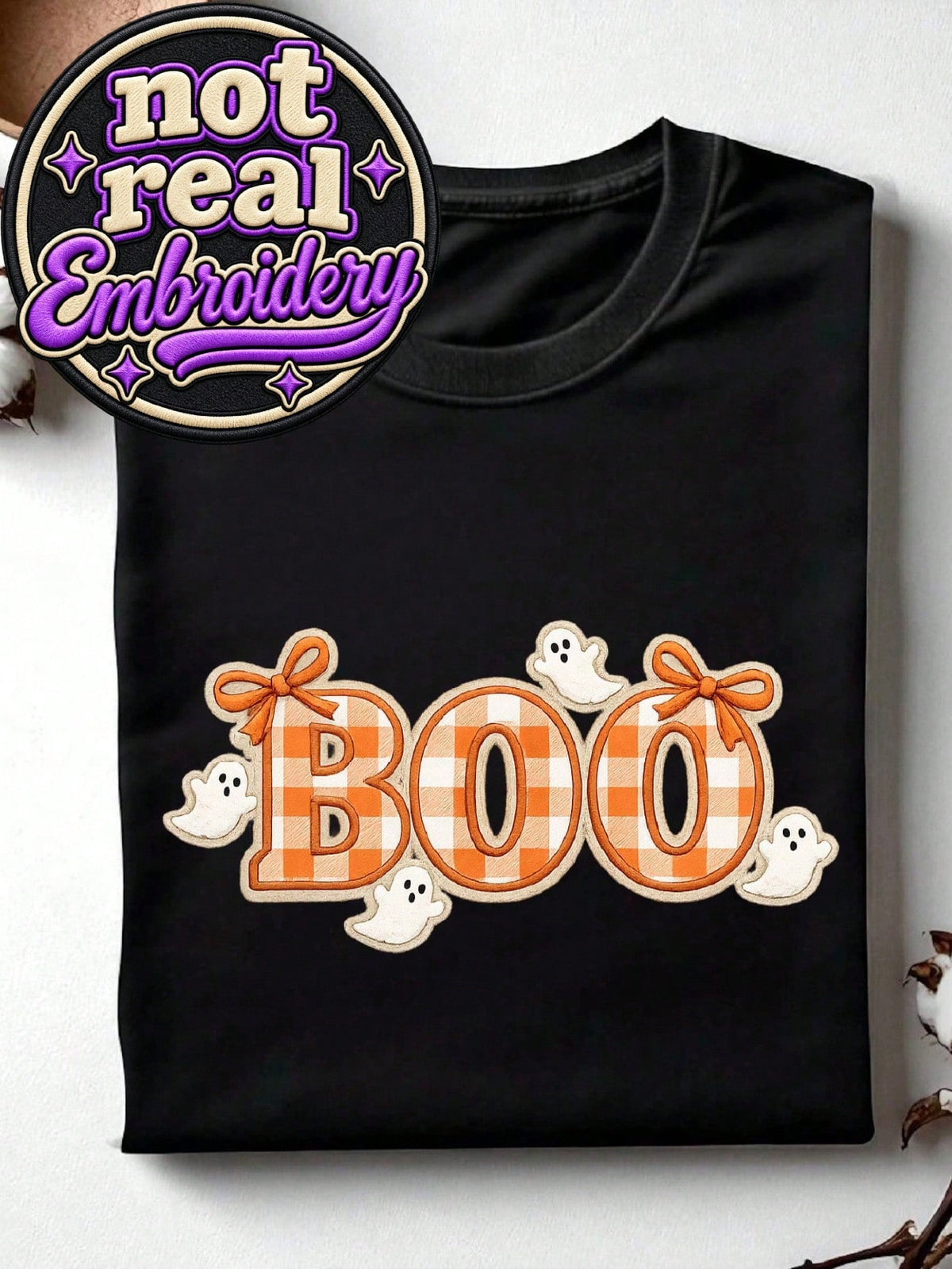 Boo (DTF Graphic Print) T-Shirt
