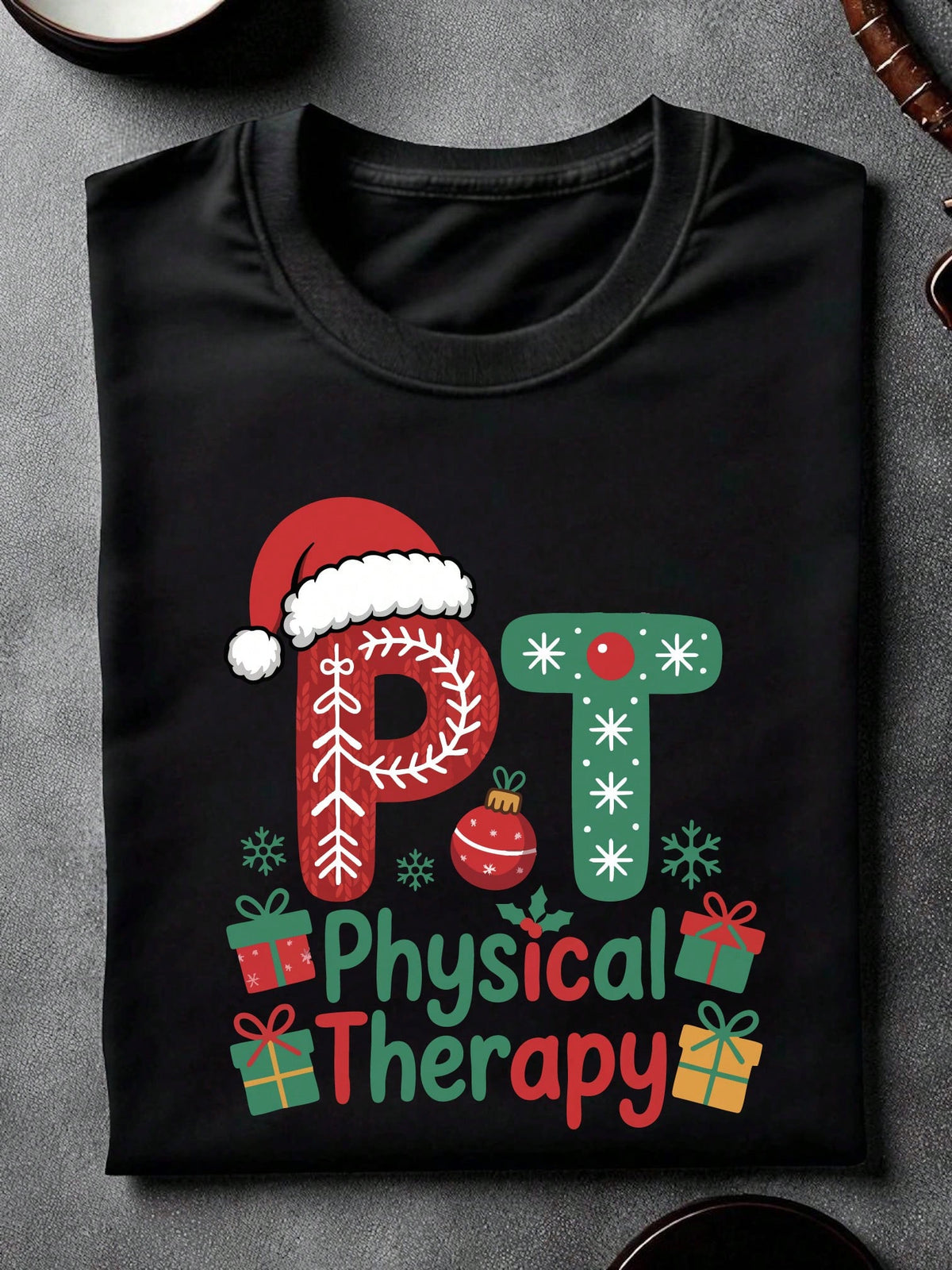 Christmas Physical Therapy Unisex T-Shirt