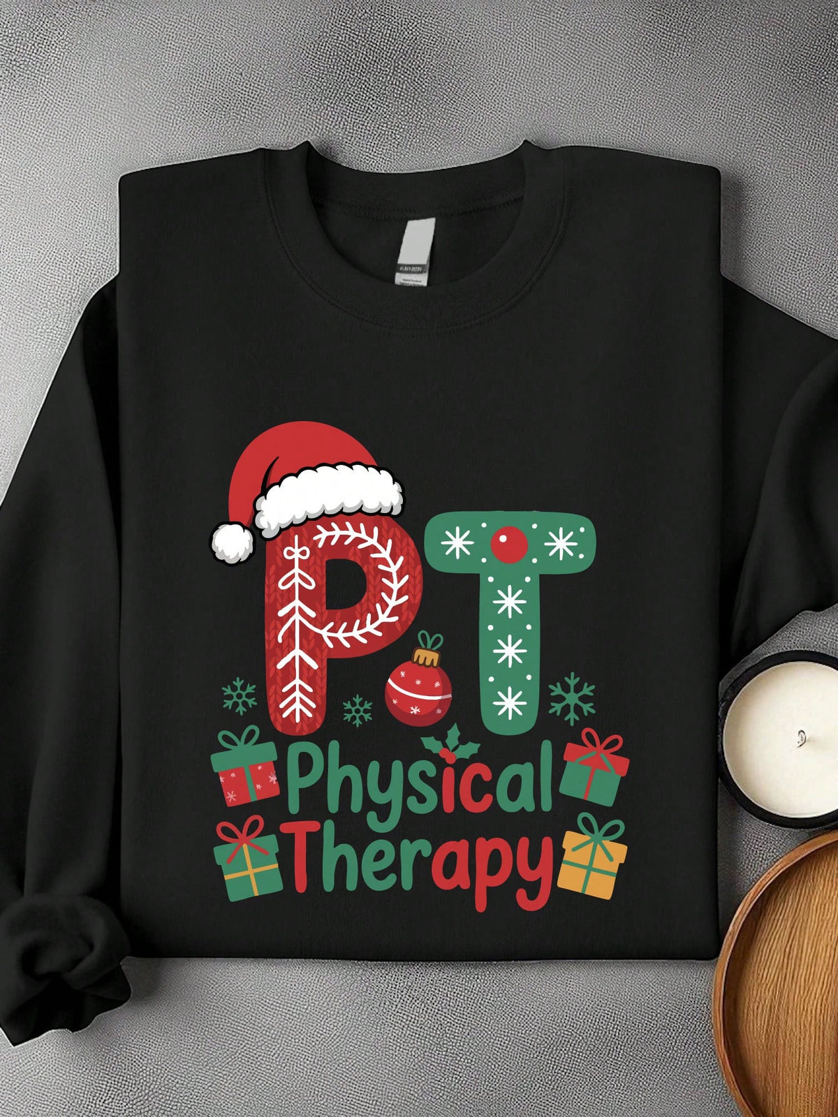 Christmas Physical Therapy Unisex Sweatshirt