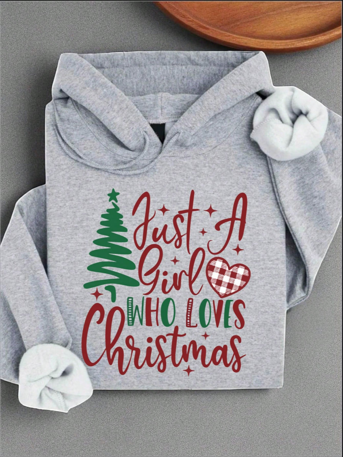 Just A Girl Who Loves Christmas Unisex Hoodie