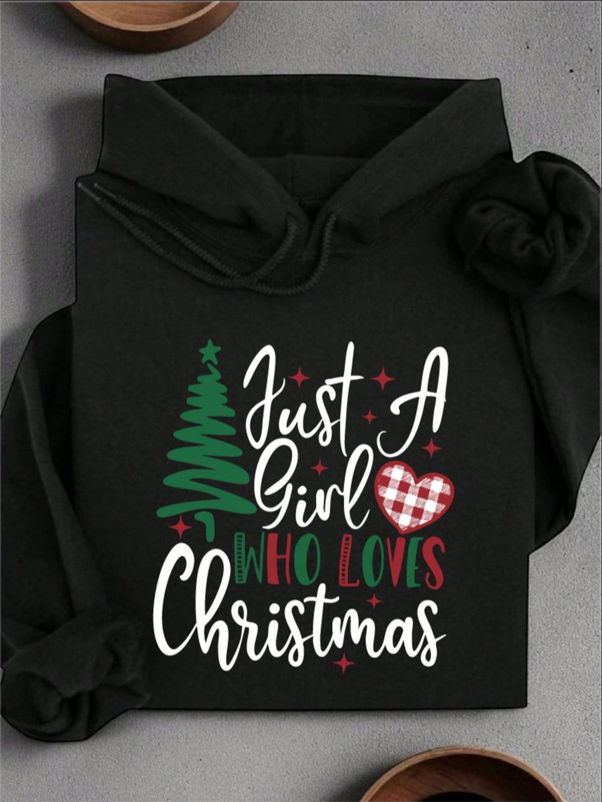 Just A Girl Who Loves Christmas Unisex Hoodie
