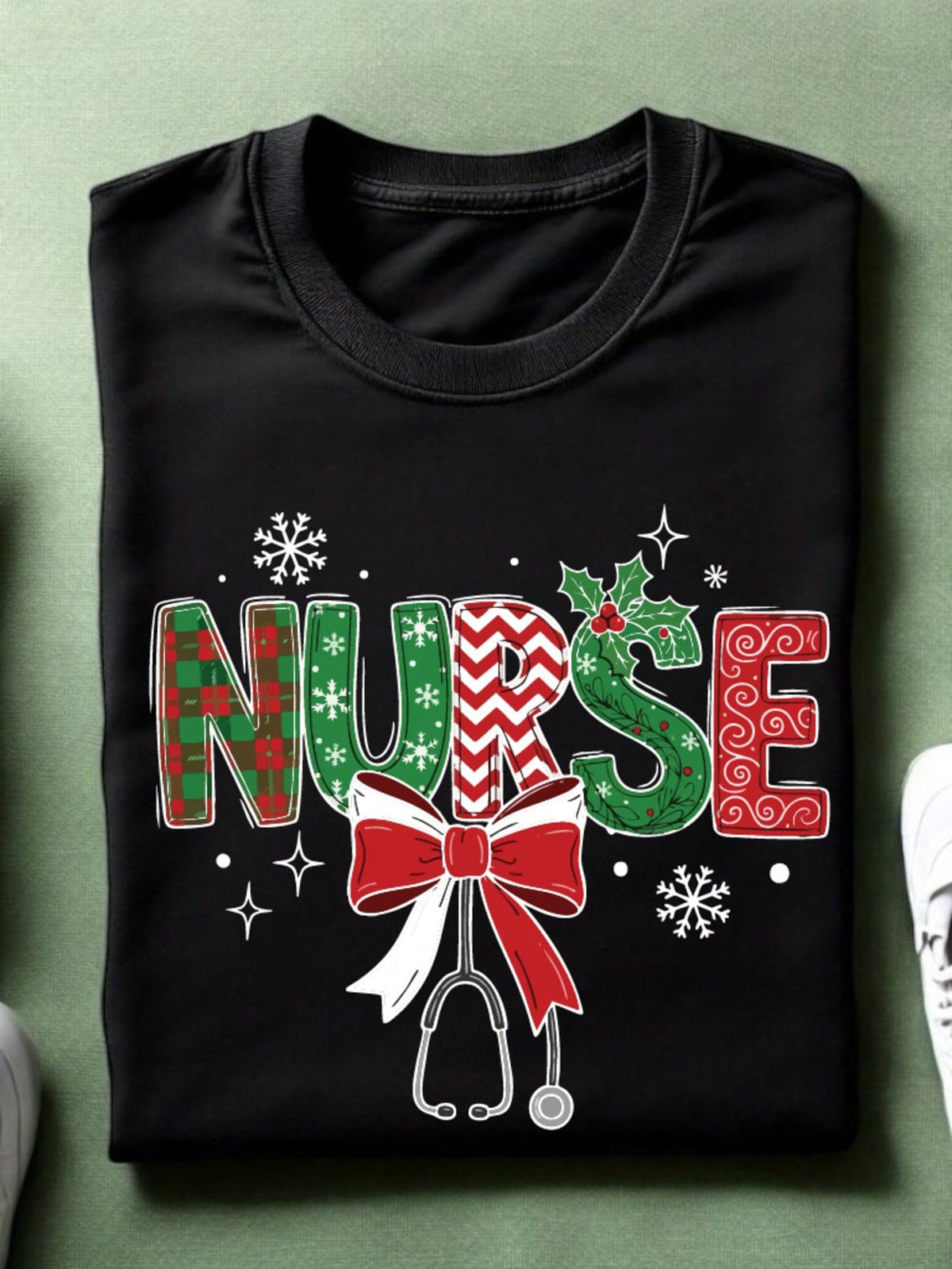 Christmas Nurse Unisex T-Shirt