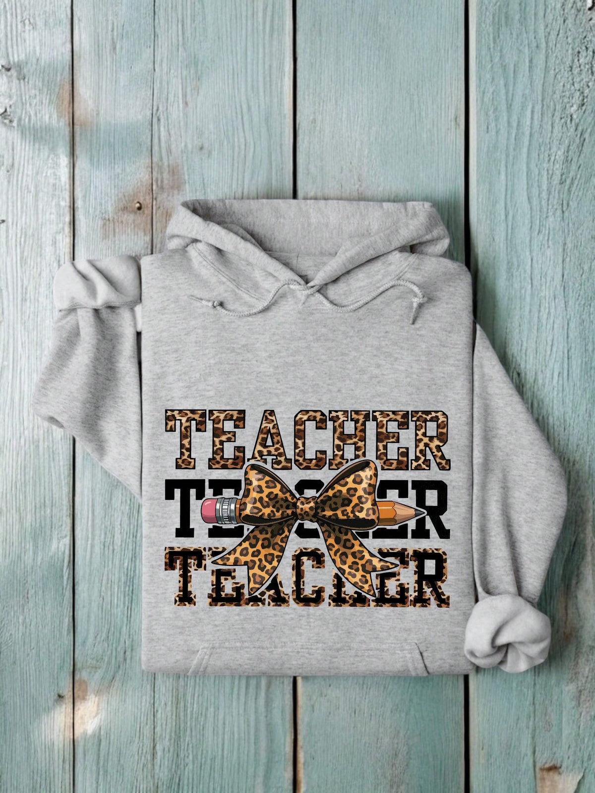 Leopard Teacher Unisex Hoodie