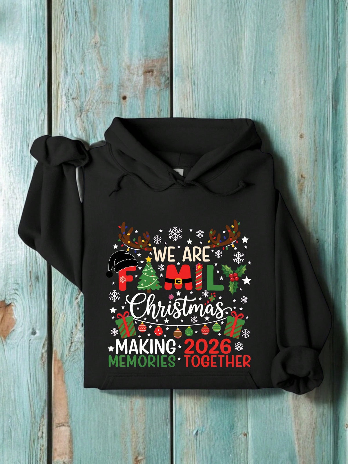 Family Christmas 2026 Making Memories Together Unisex Hoodie