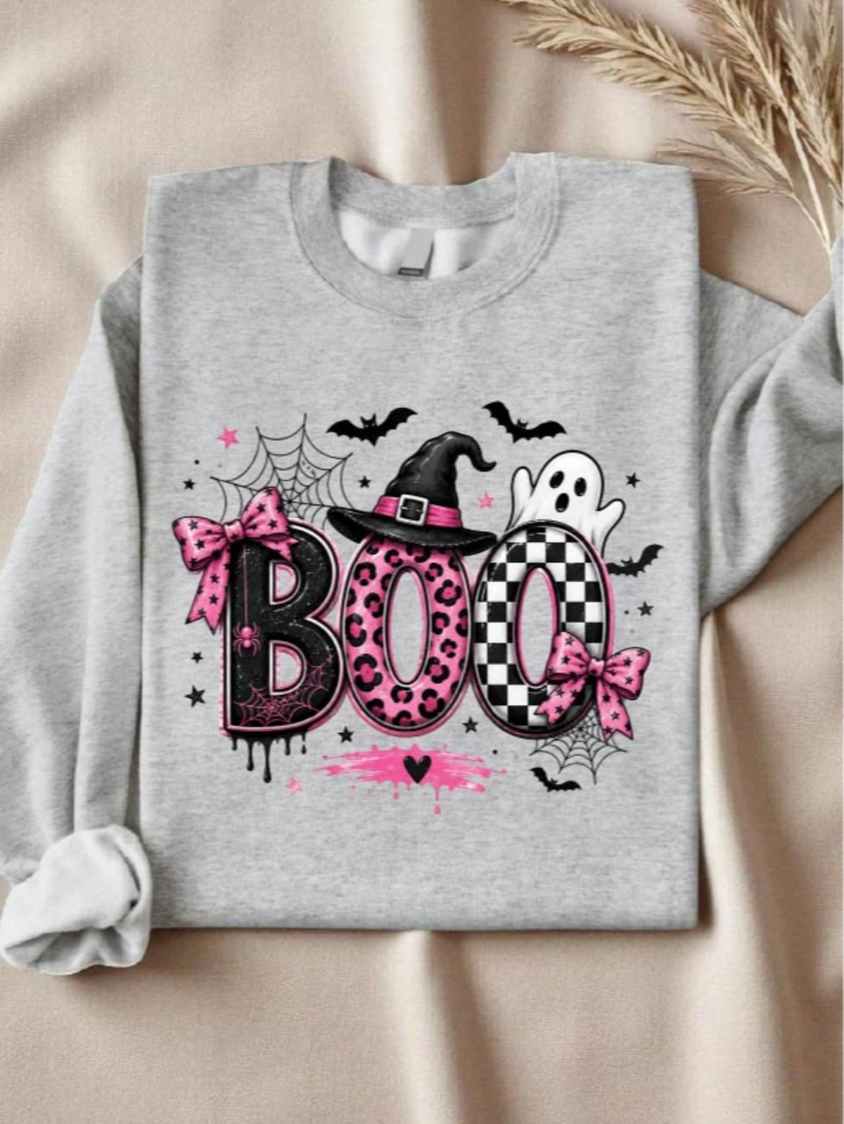 Pink Boo Sweatshirt