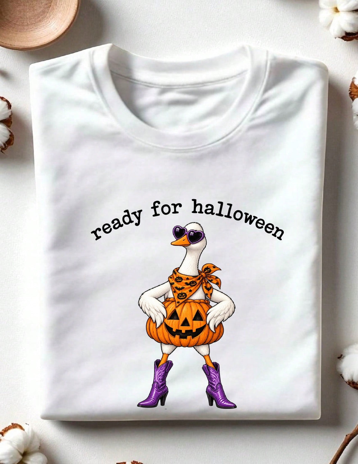 Ready For Halloween Goose T-Shirt