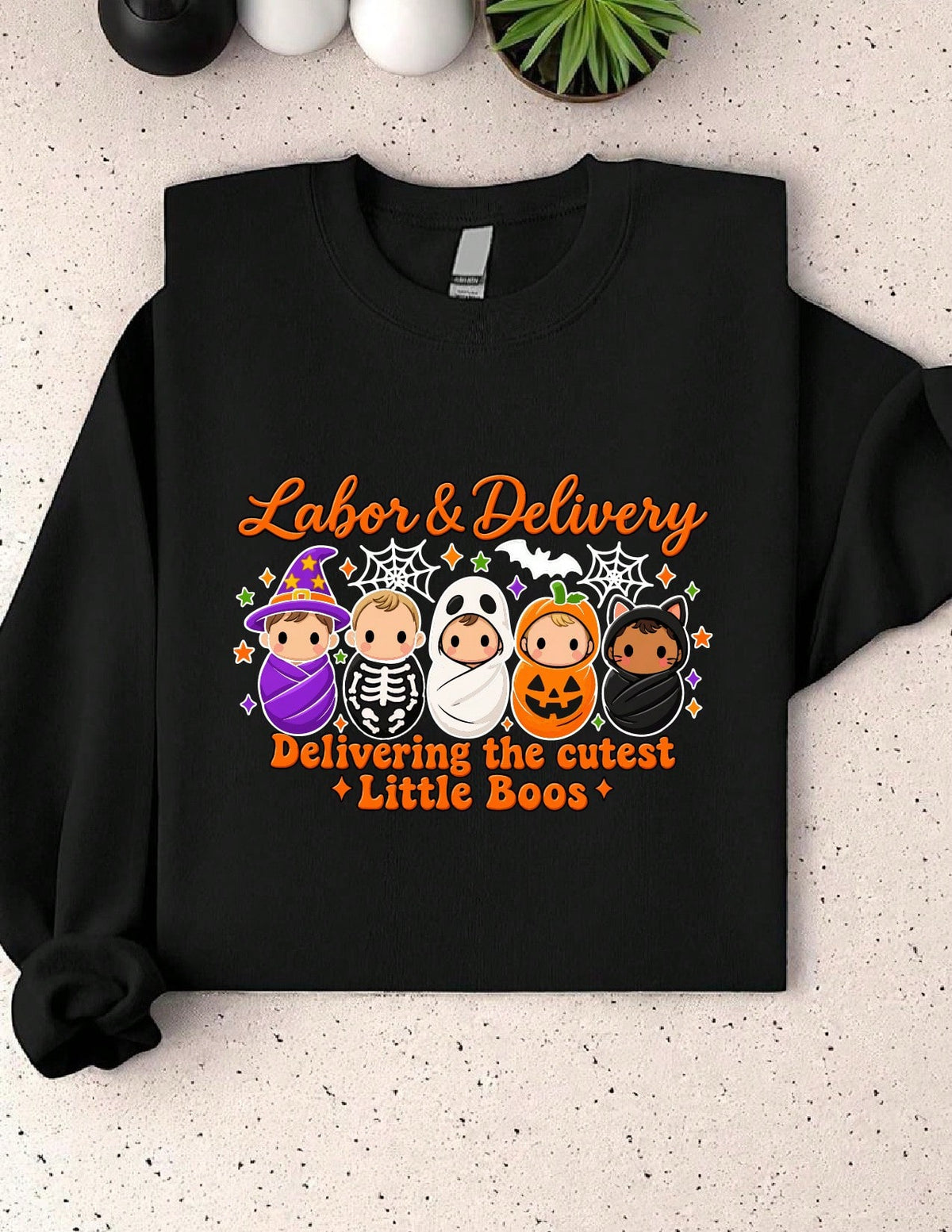 Halloween Labor And Delivery Nurse Sweatshirt