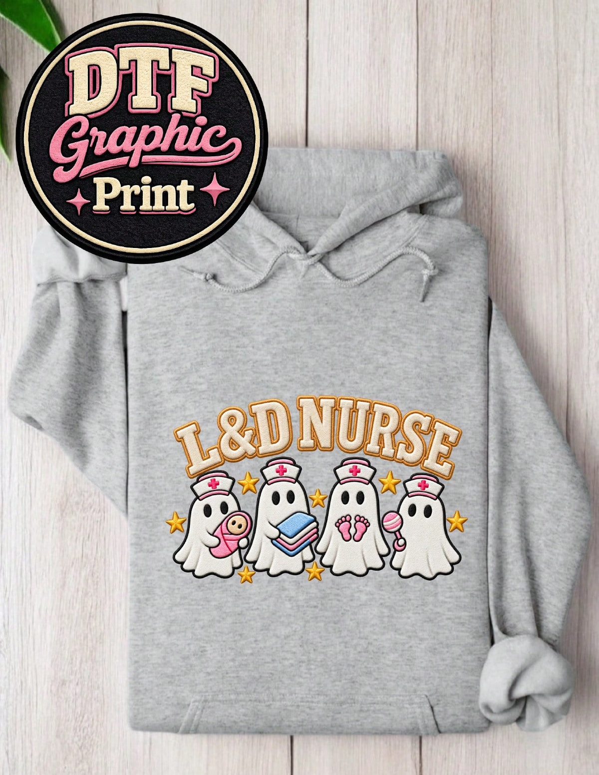 L&D Nurse (Graphic Print) Hoodie