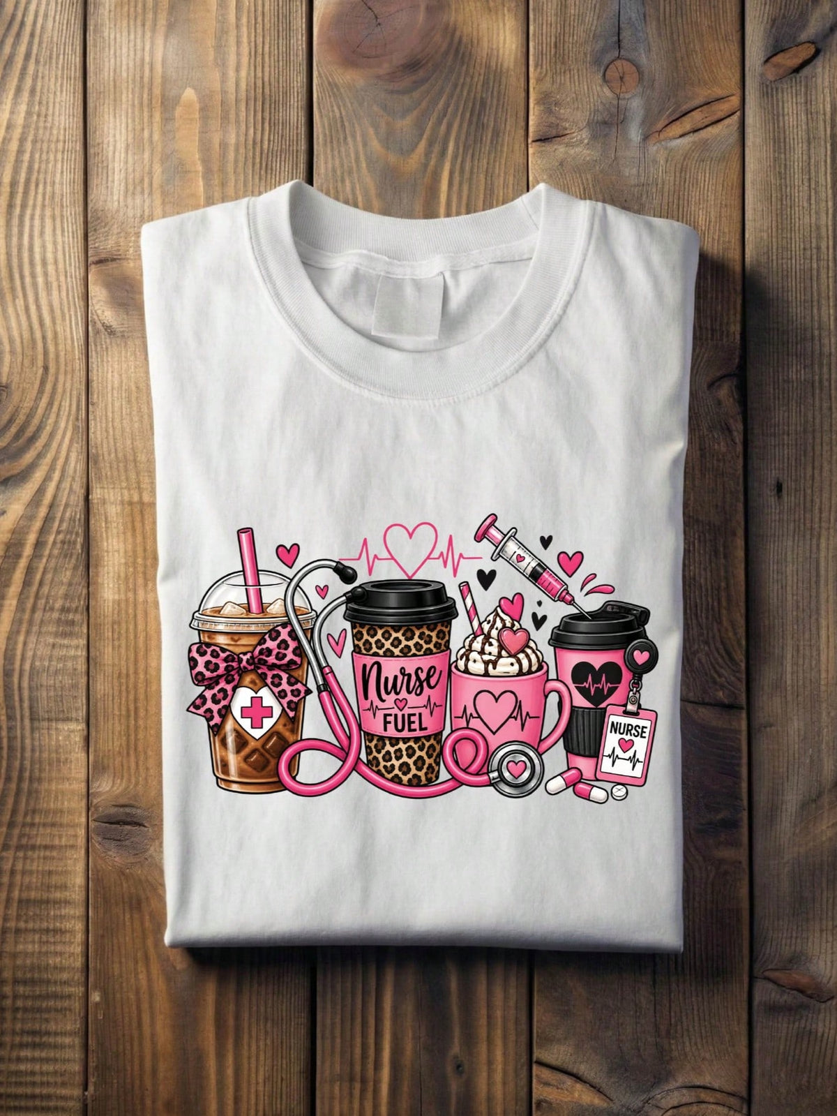 Nurse Fuel Coffee T-Shirt