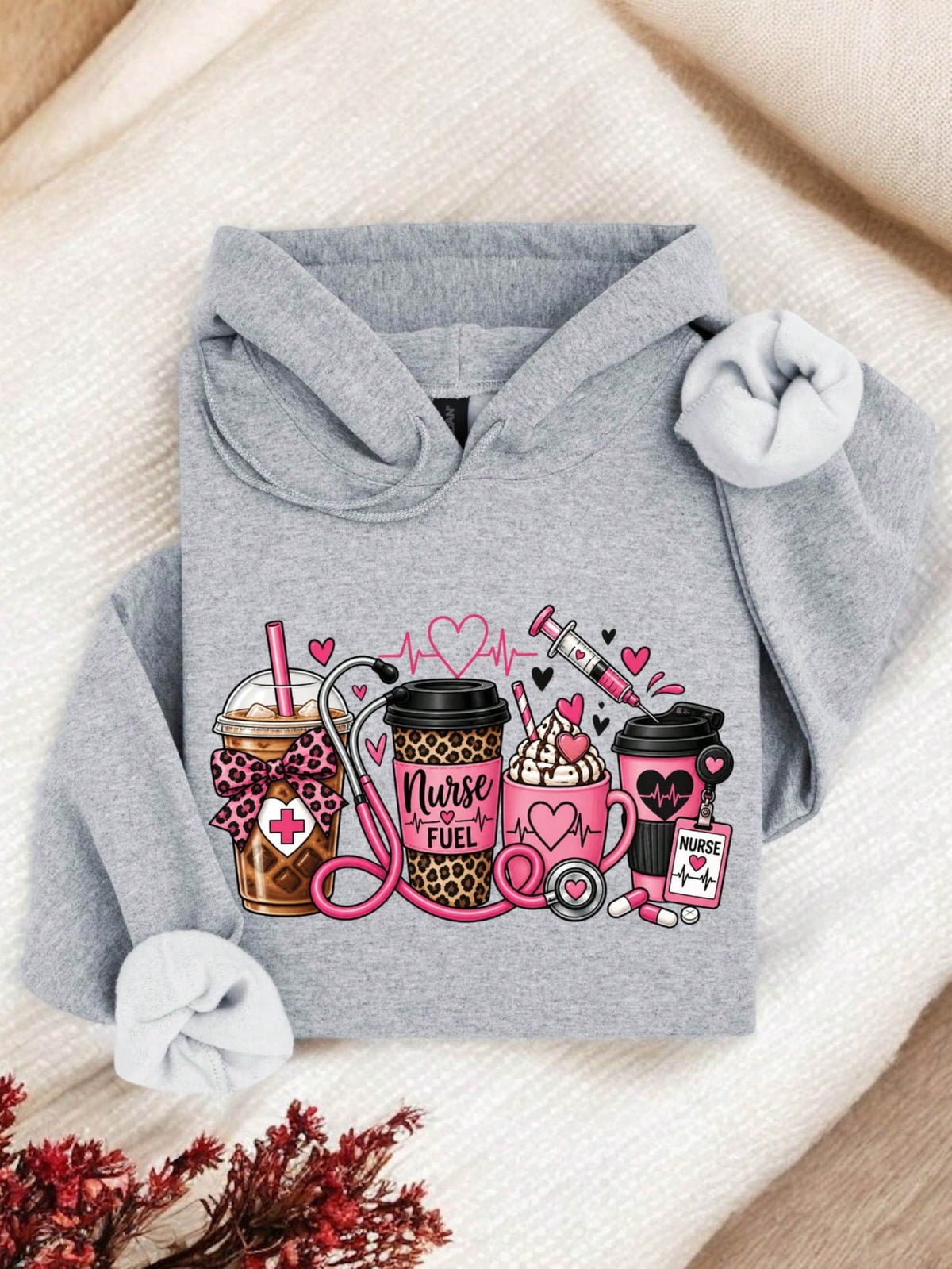 Nurse Fuel Coffee Hoodie