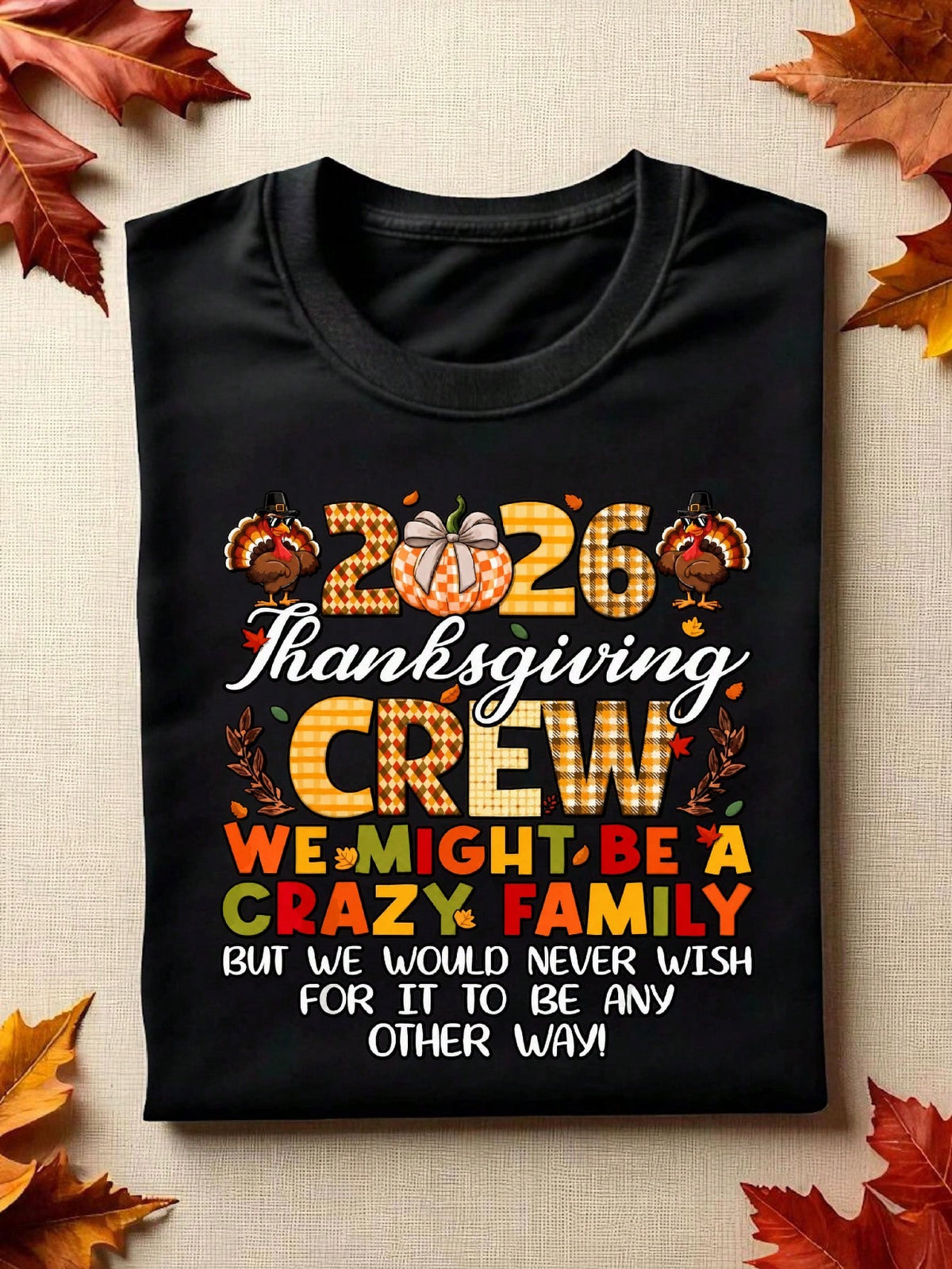 Thanksgiving Crew 2026 T-Shirt
