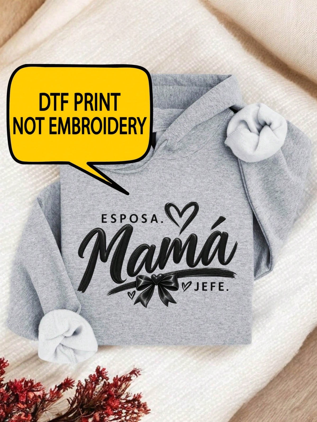 Esposa Mama Jefe Hoodie