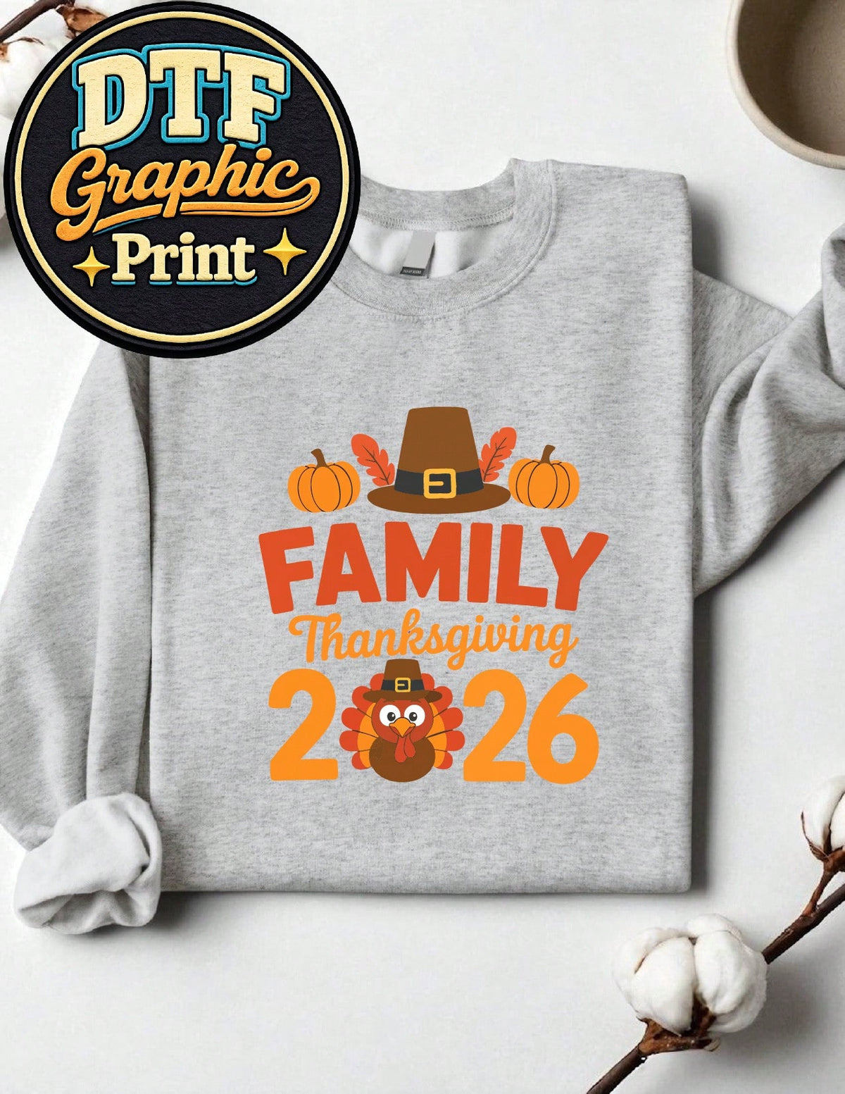 Family Thanksgiving 2026 Sweatshirt