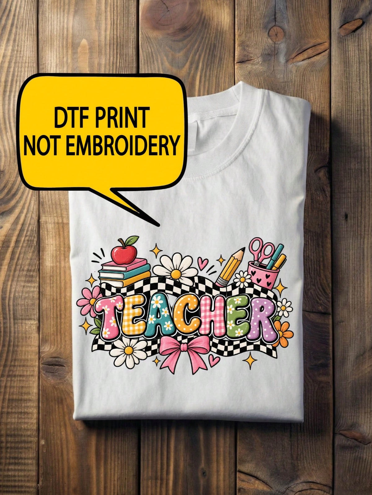 Teacher Print T-Shirt