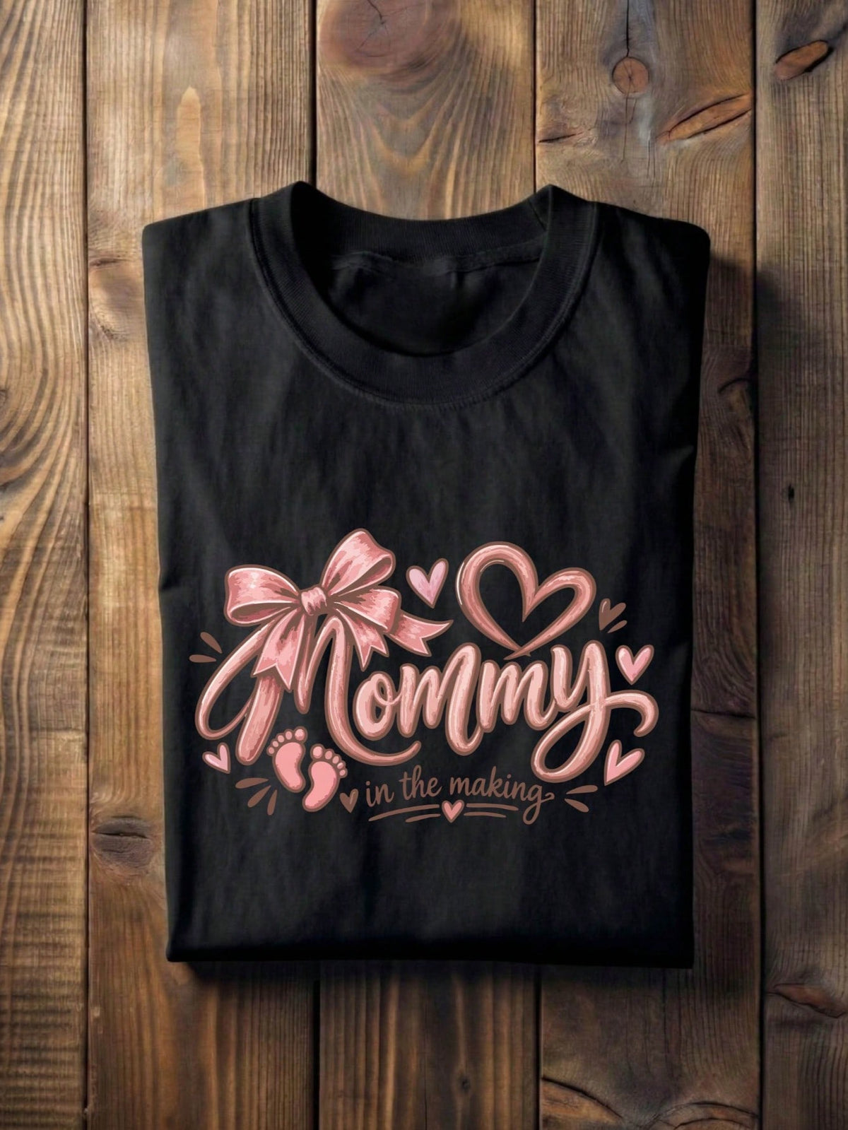 1 PC Mommy Daddy In The Making T-Shirt