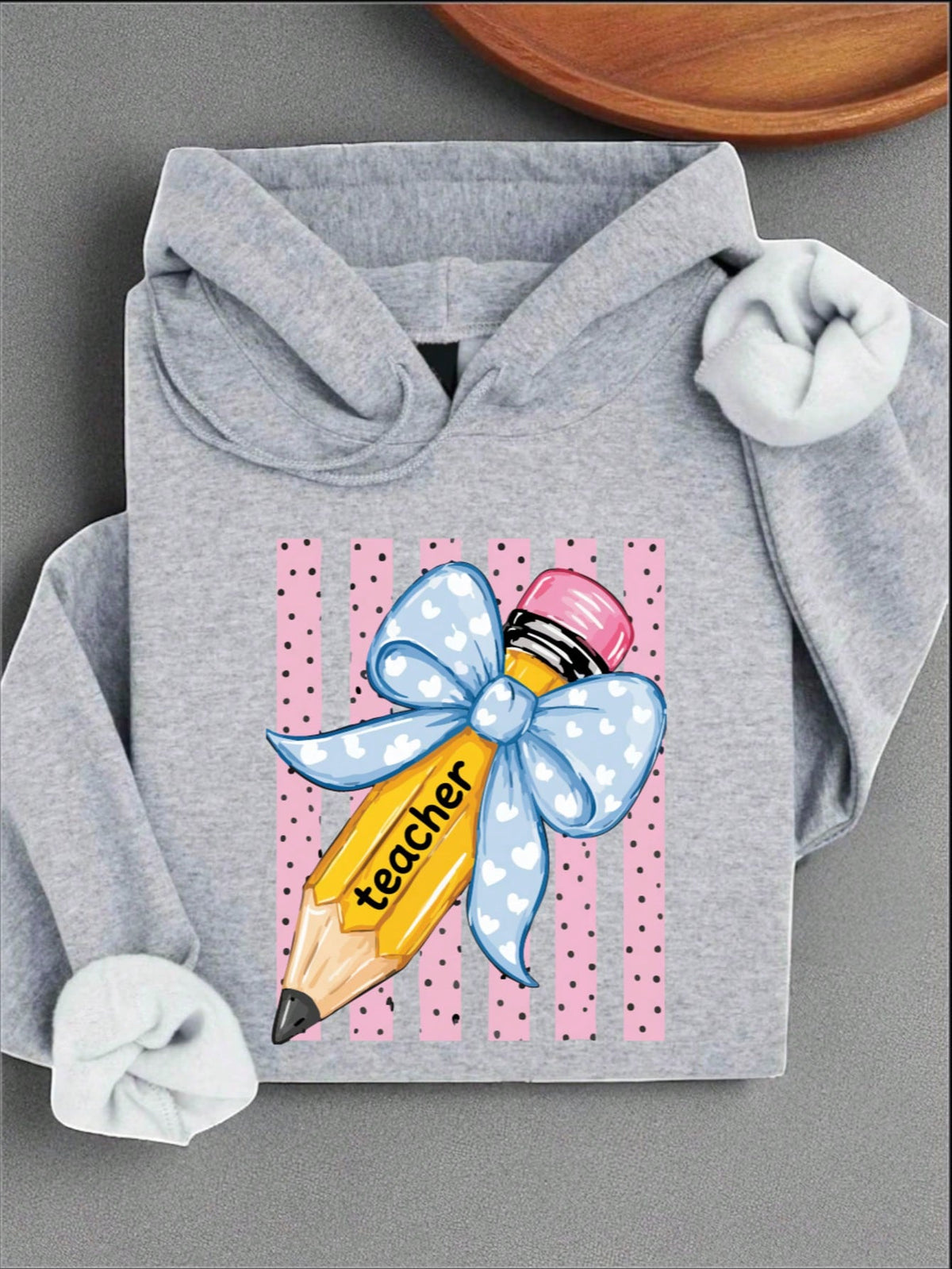 Floral Coquette Teacher Unisex Hoodie