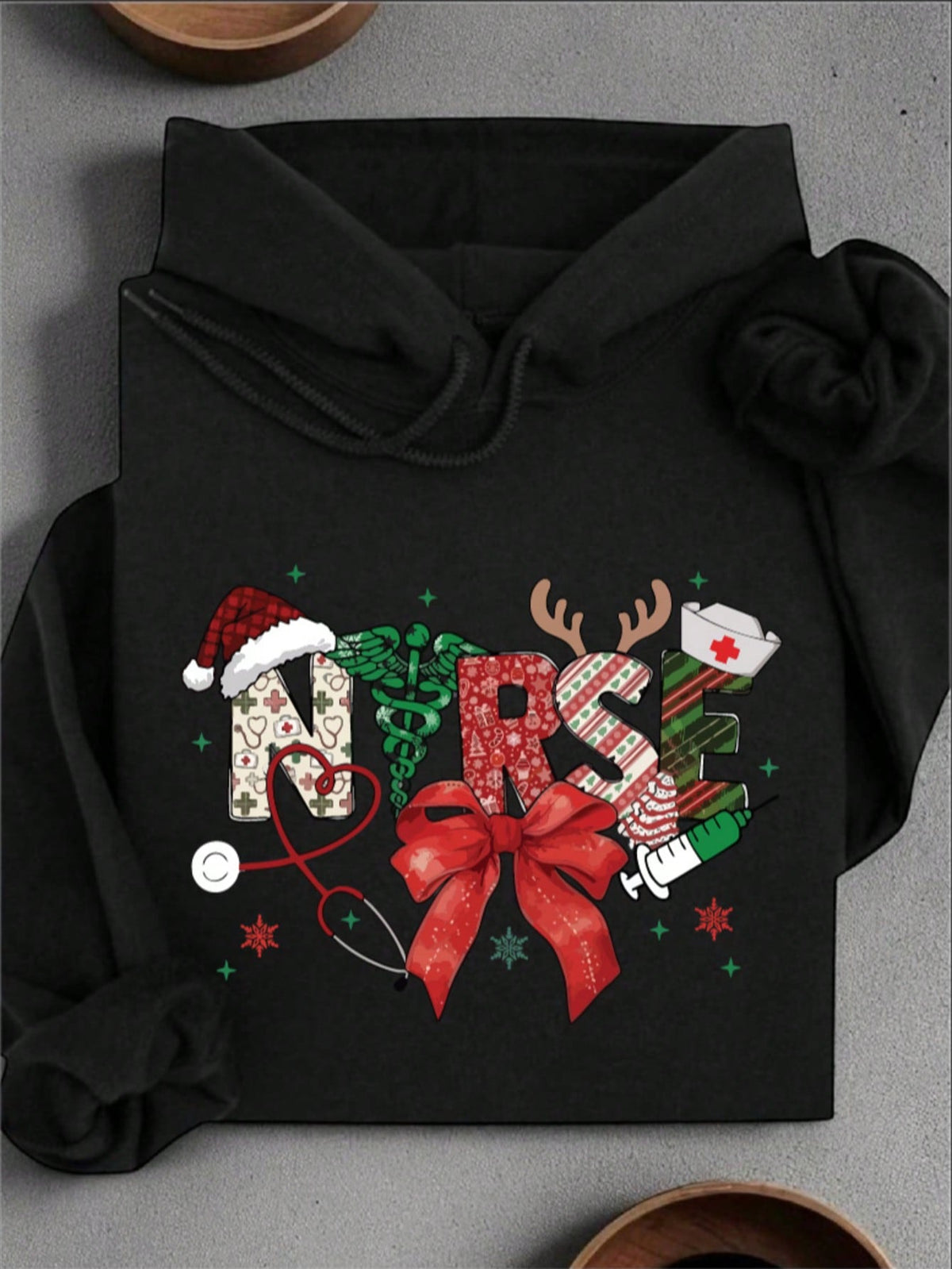 Christmas Nurse Unisex Hoodie