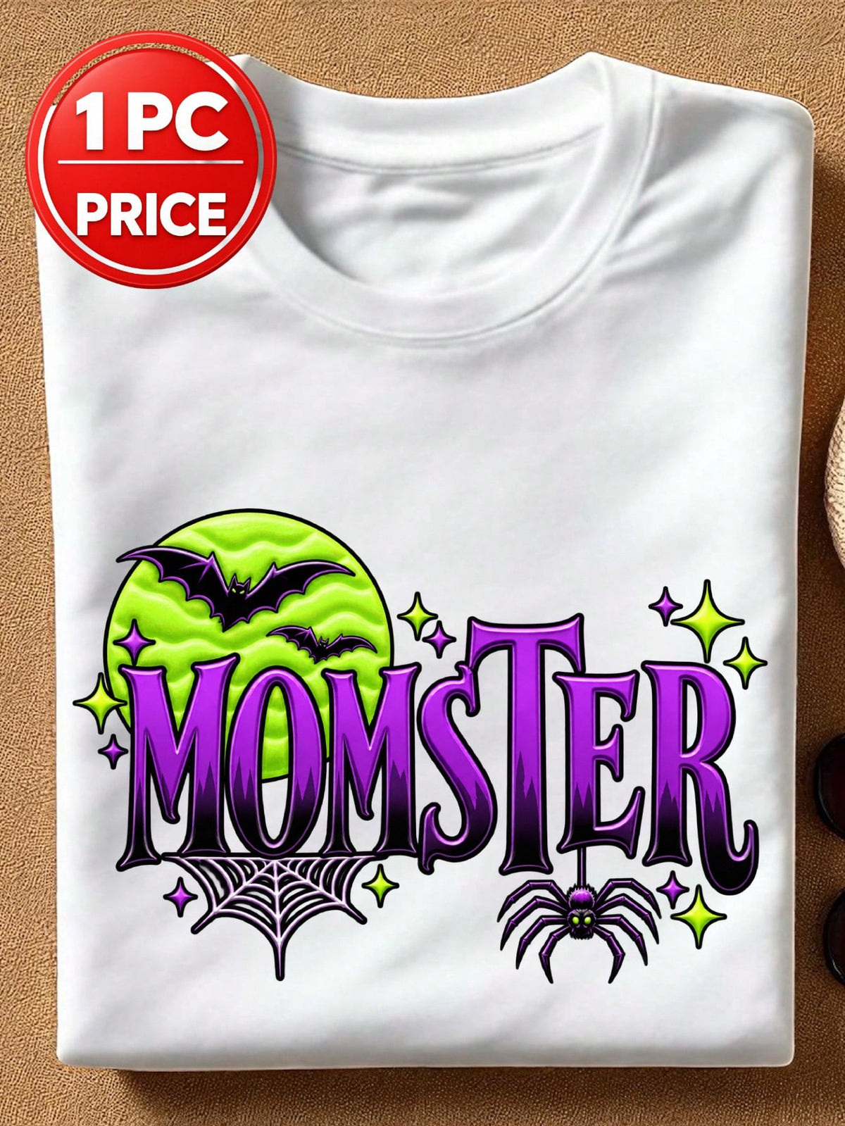 1 PC Momster Dadcula Halloween T-Shirt