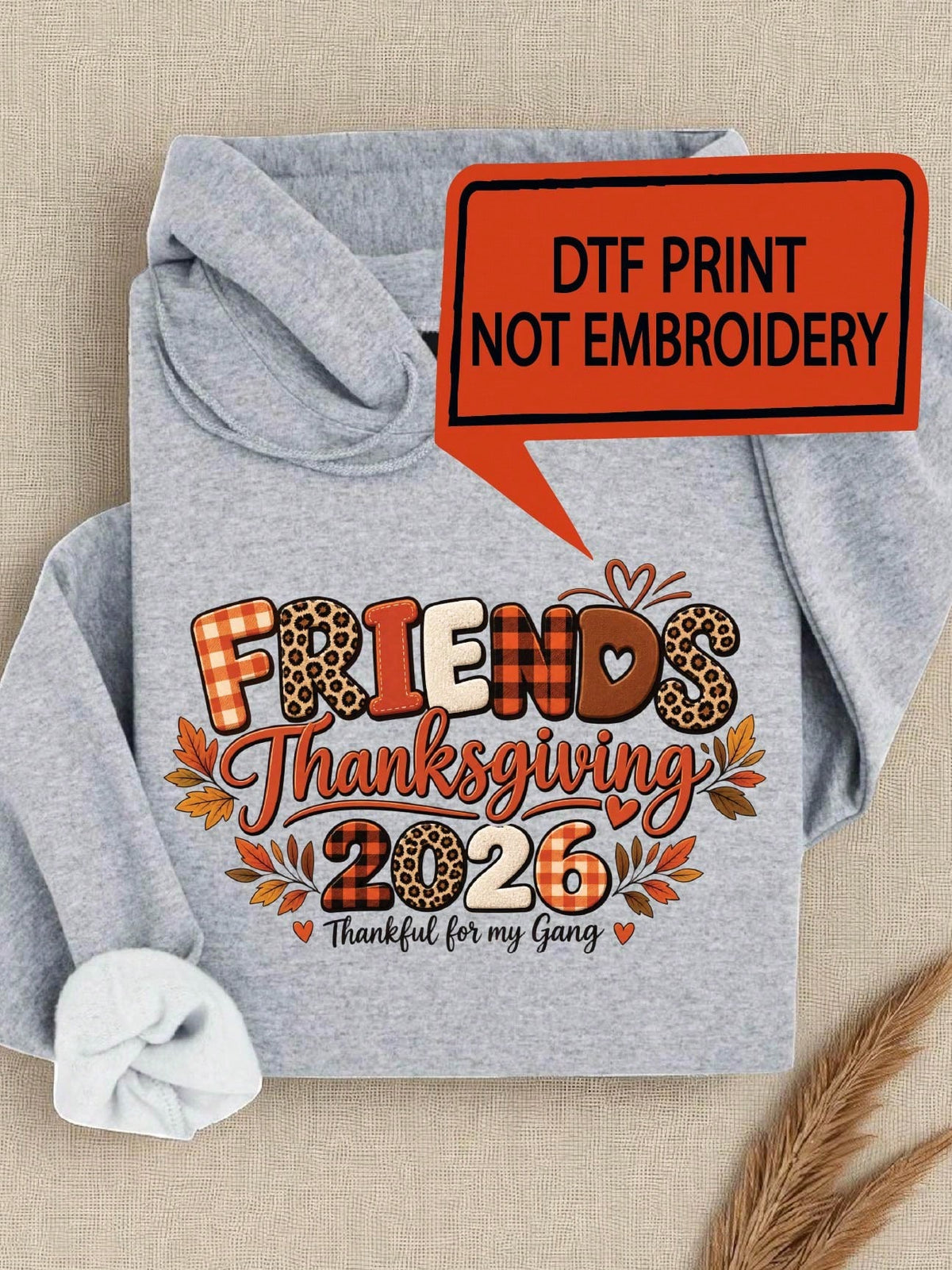 Friends Thanksgiving 2026 Hoodie