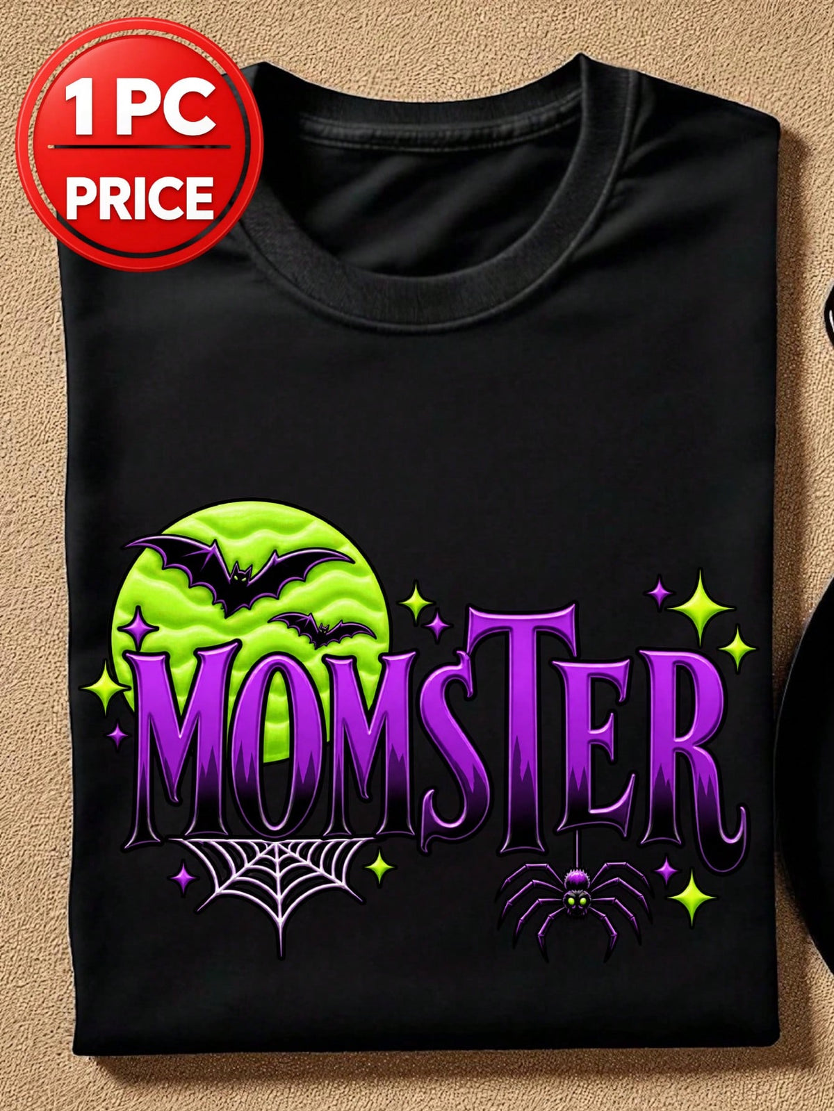 1 PC Momster Dadcula Halloween T-Shirt