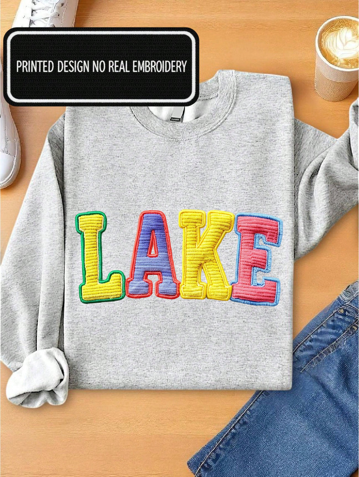 Lake (DTF Graphic Print) Sweatshirt
