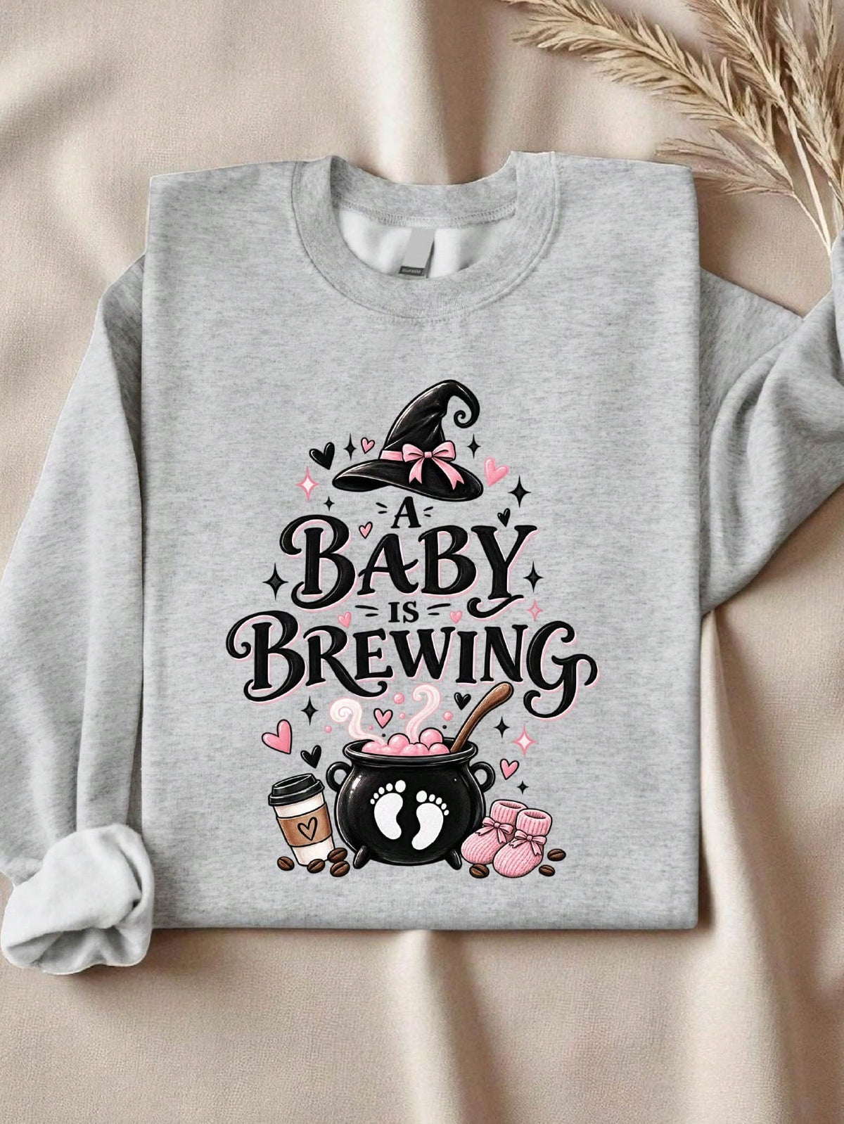 Pregnant Spooky Sweatshirt