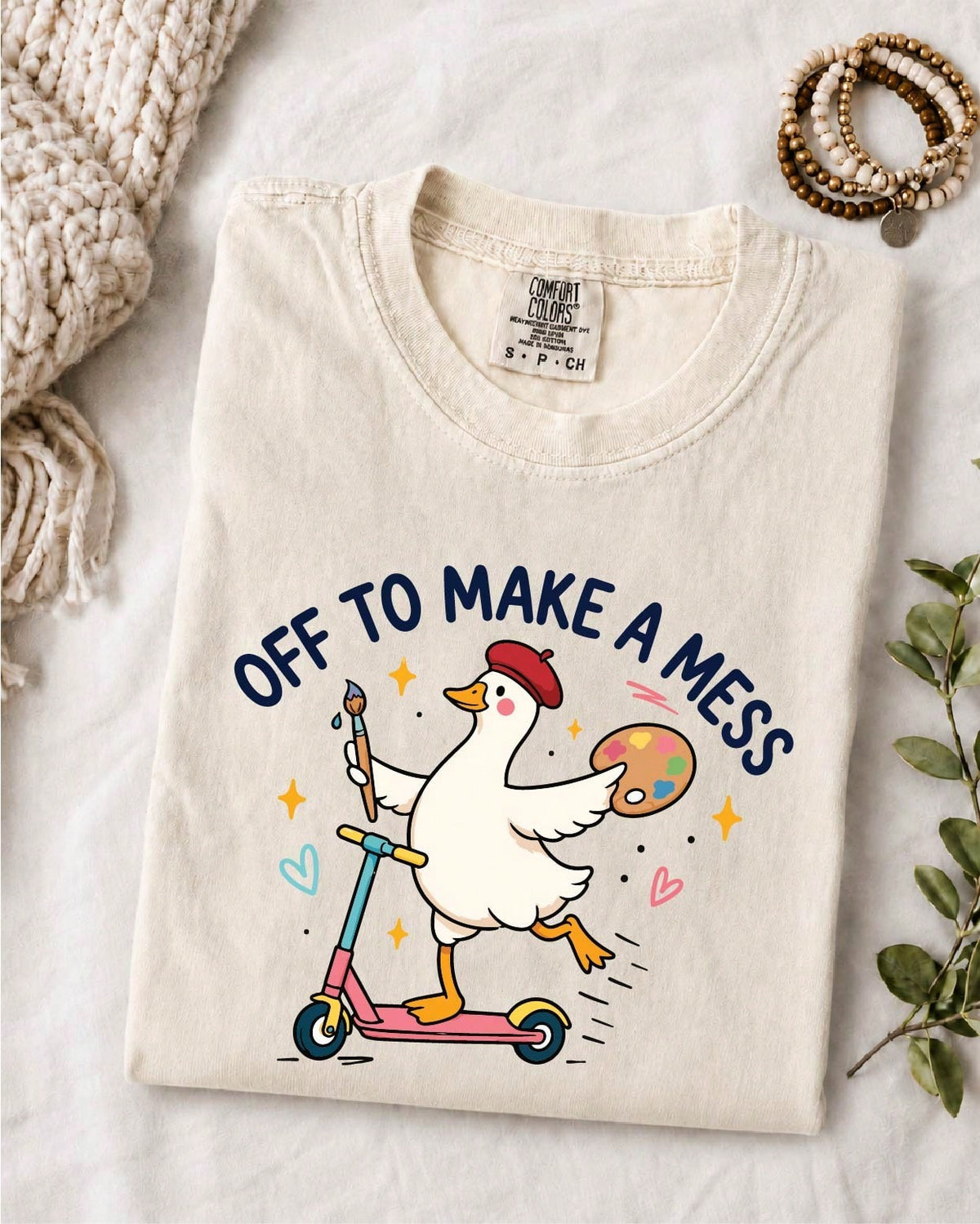 Off To Make A Mess T-Shirt