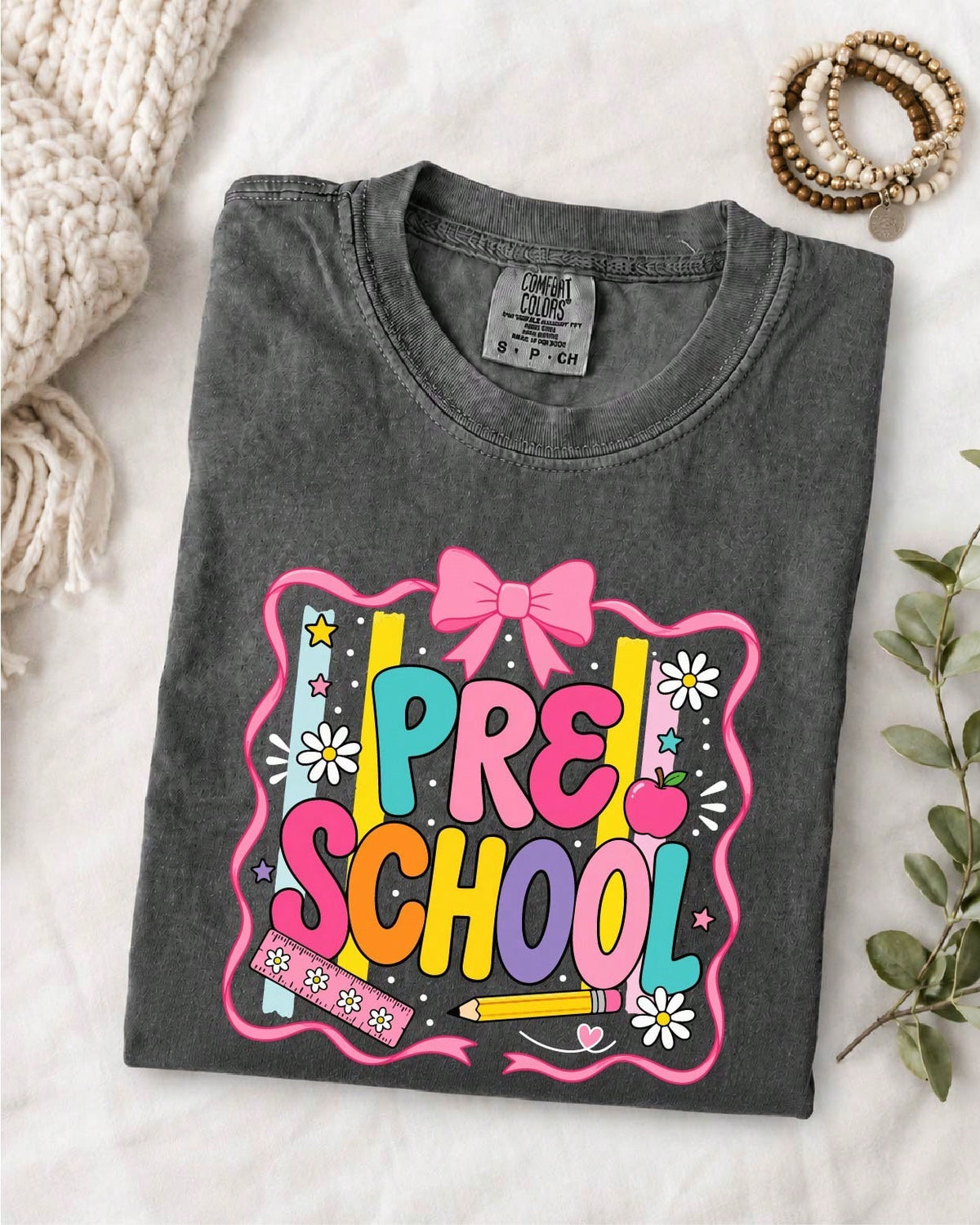 Pre-School Coquette Bow T-Shirt