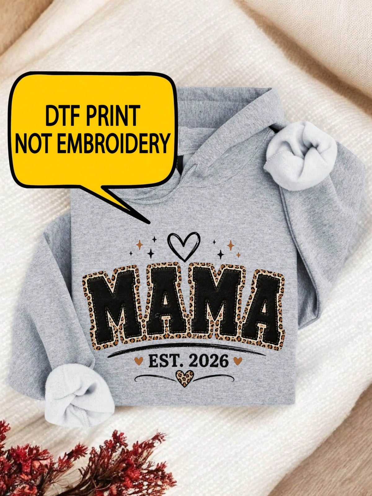 Mama Est. 2026 Hoodie