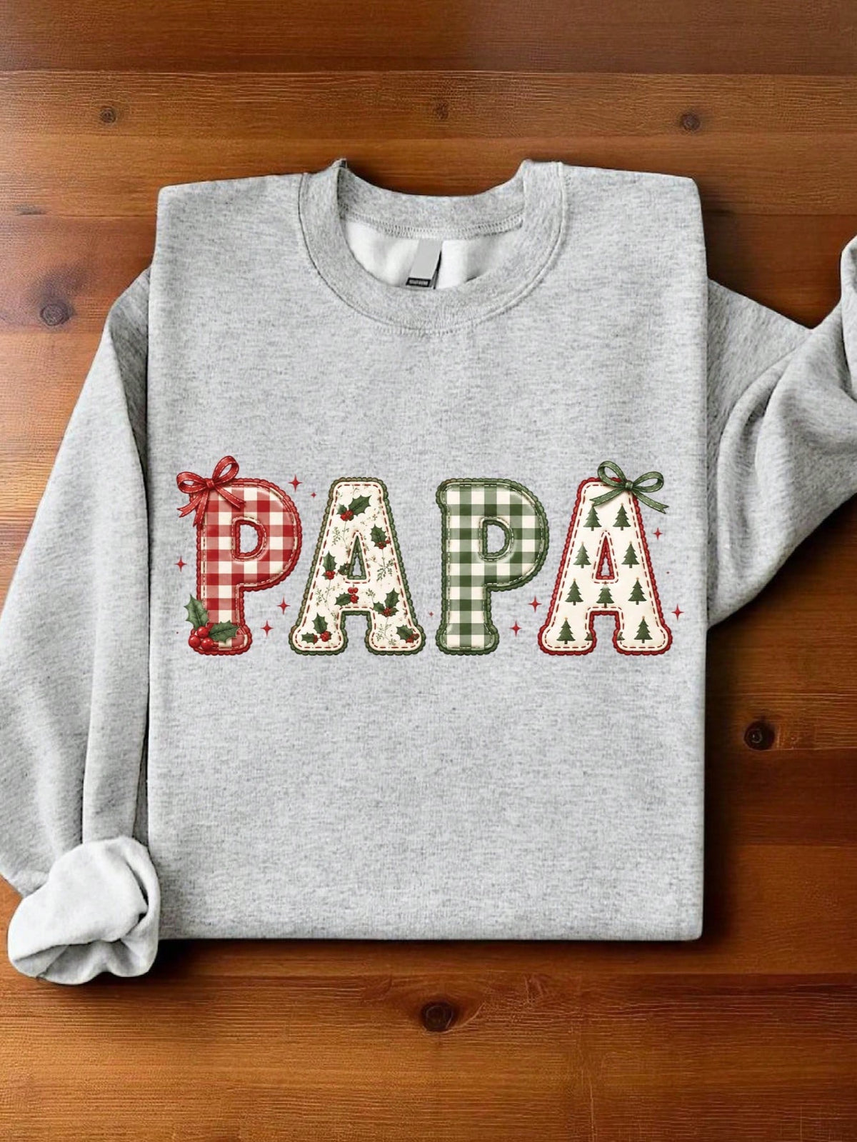 1 PC Mimi Papa Christmas Sweatshirt