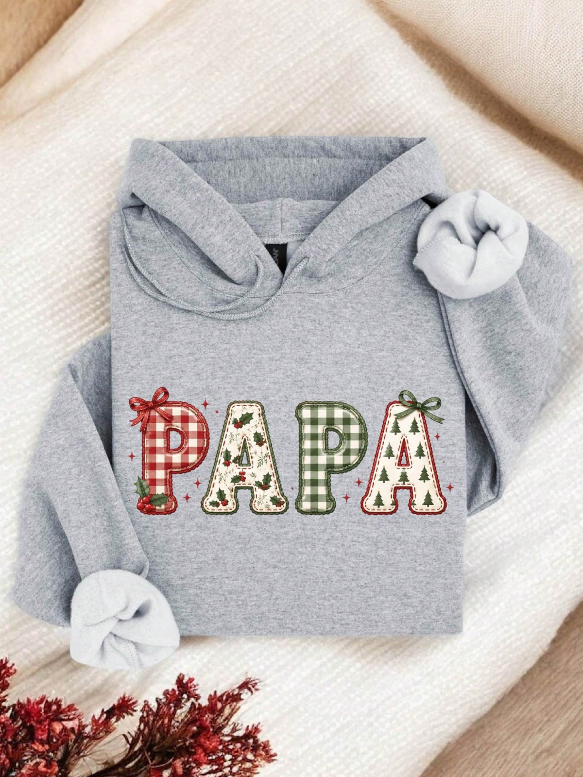 1 PC Mimi Papa Christmas Hoodie