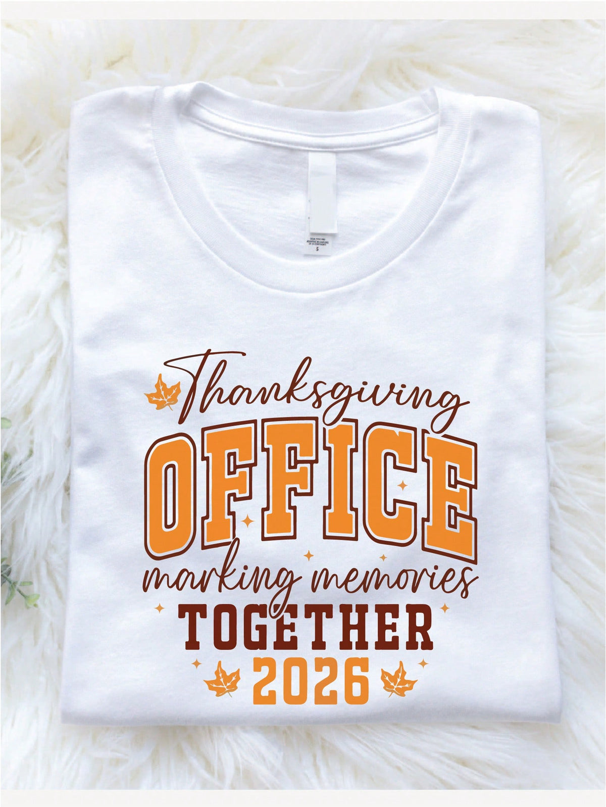 Thanksgiving Office Crew 2026 T-Shirt