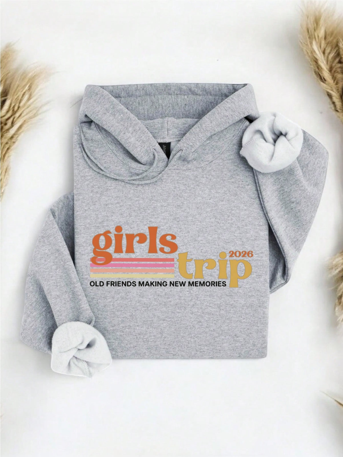 Vintage Girls Trip 2026 Hoodie