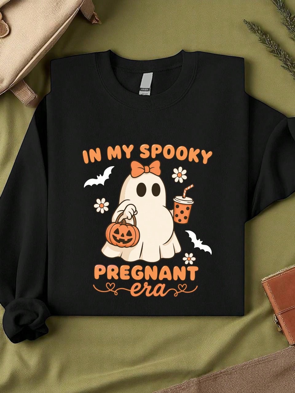 In My Spooky Pregnant Era Unisex Sweatshirt