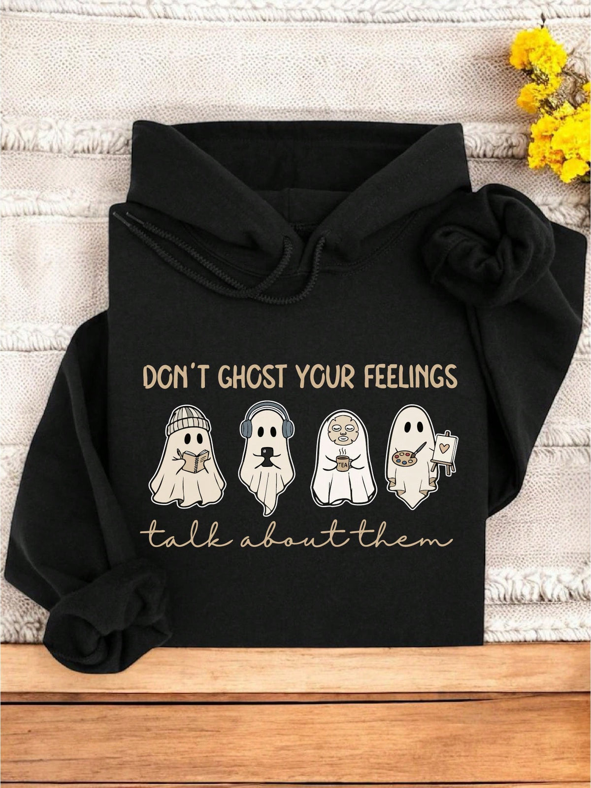 Mental Health Ghost Hoodie