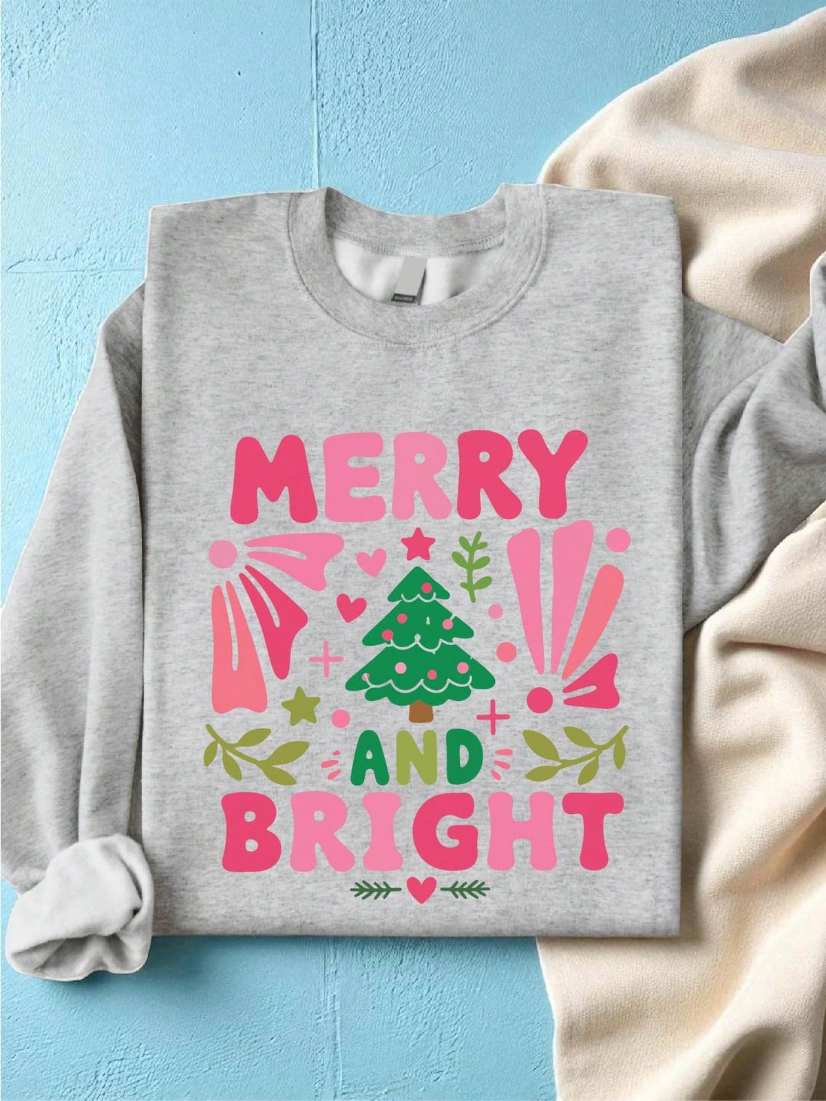 Merry And Bright Sweatshirt