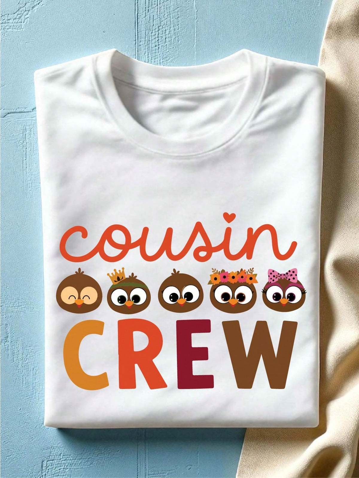 Cousin Crew Thanksgiving T-Shirt
