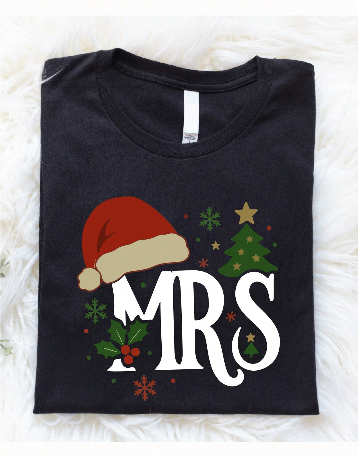1PC Christmas MR & Mrs T-Shirt