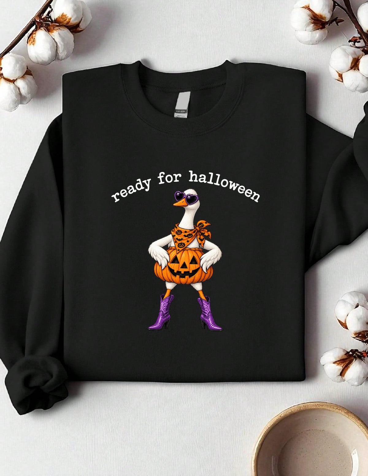 Ready For Halloween Goose Sweatshirt