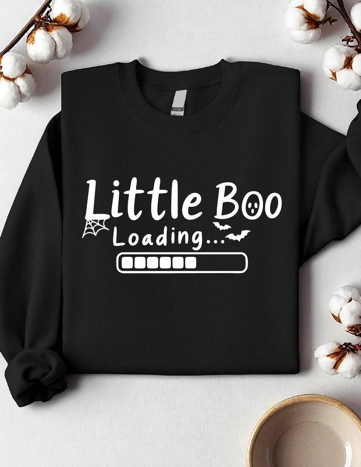 Little Boo Loading Sweatshirt