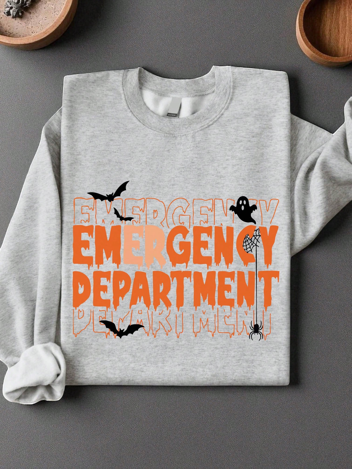 Halloween Emergency Department Unisex Sweatshirt