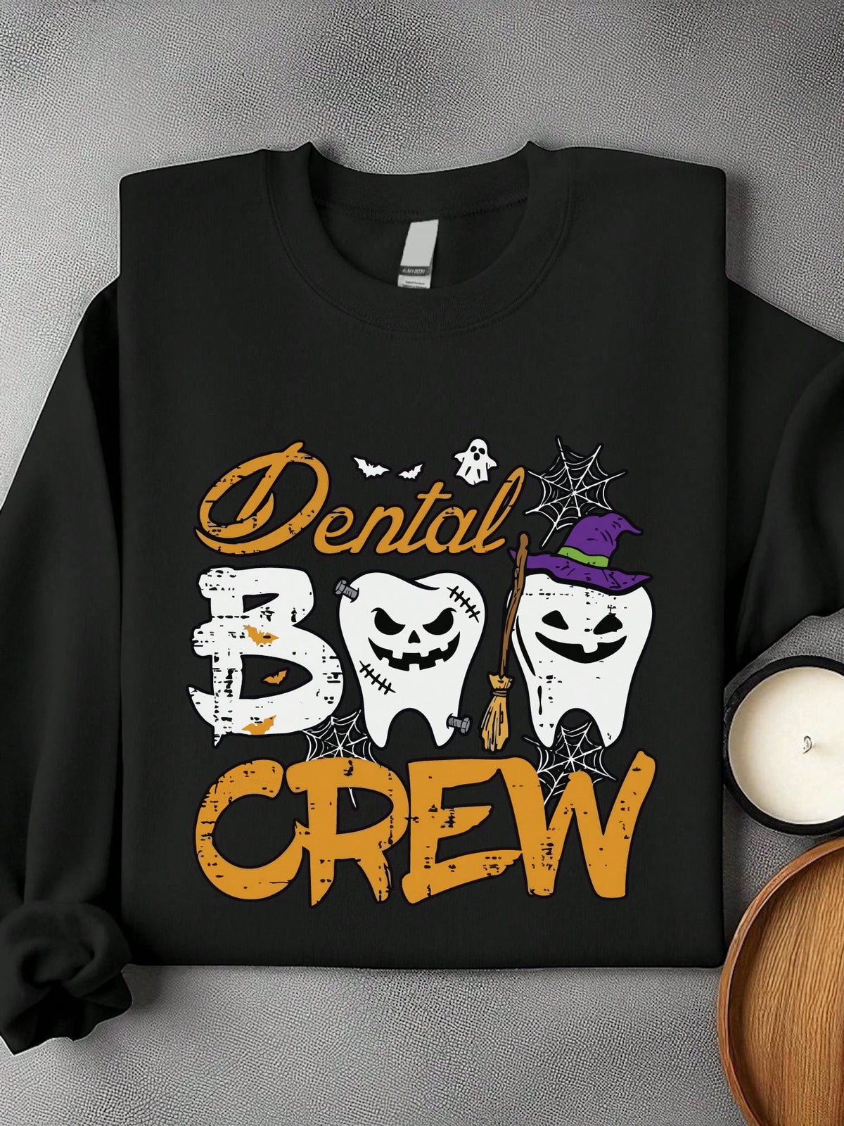 Halloween Dental Crew Unisex Sweatshirt
