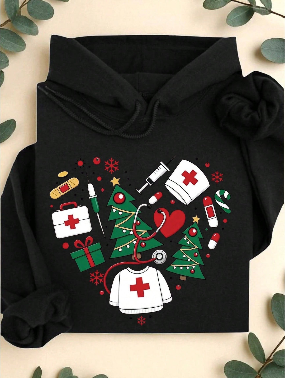 Christmas Nurse Hoodie