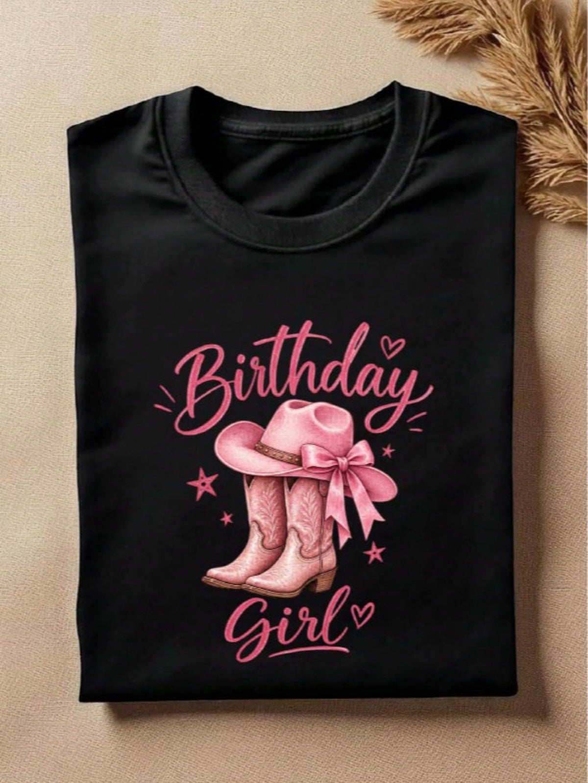Birthday Girl Western T-Shirt